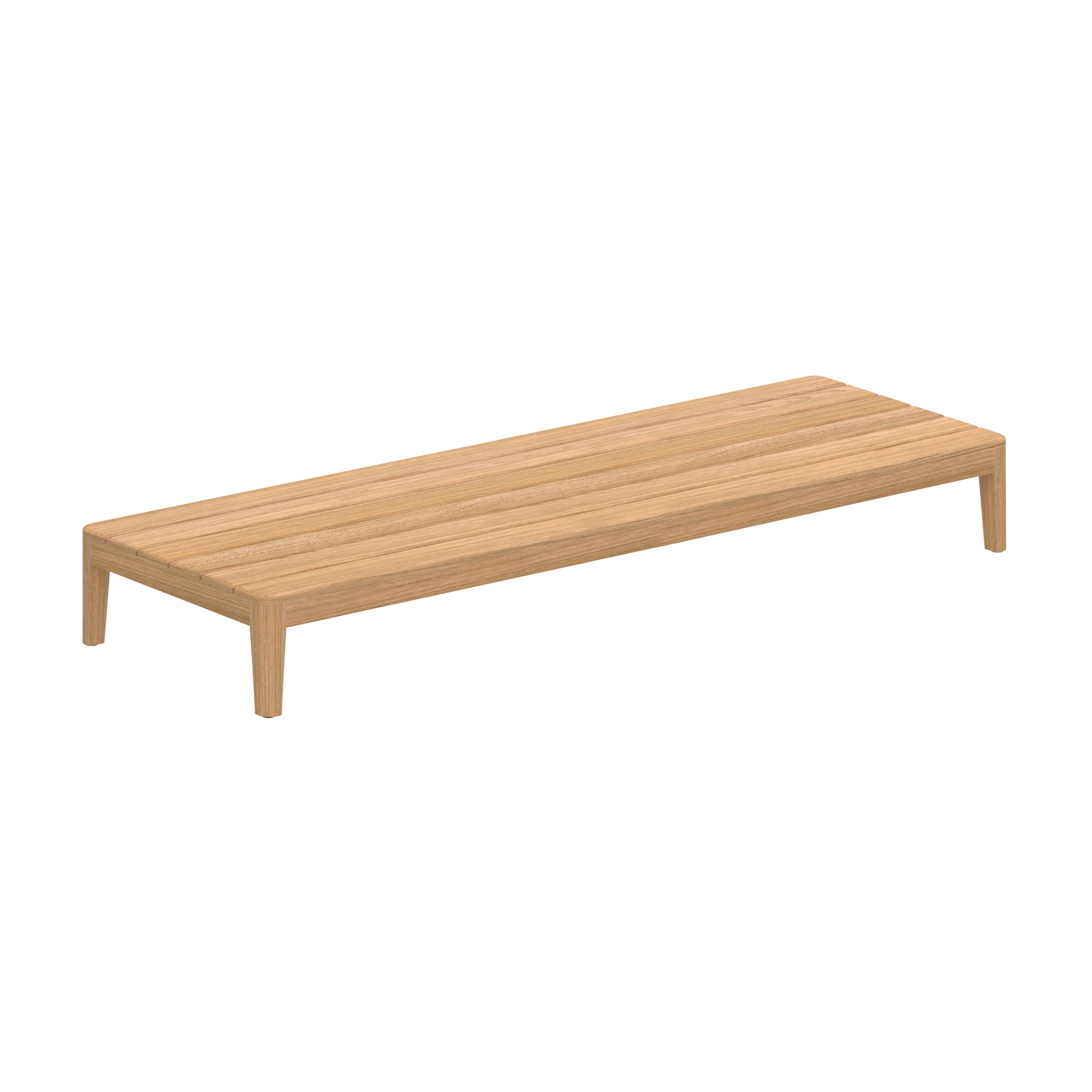 Vertoon produk Calypso Lounge 210 teak table van vervaardiger Royal Botania