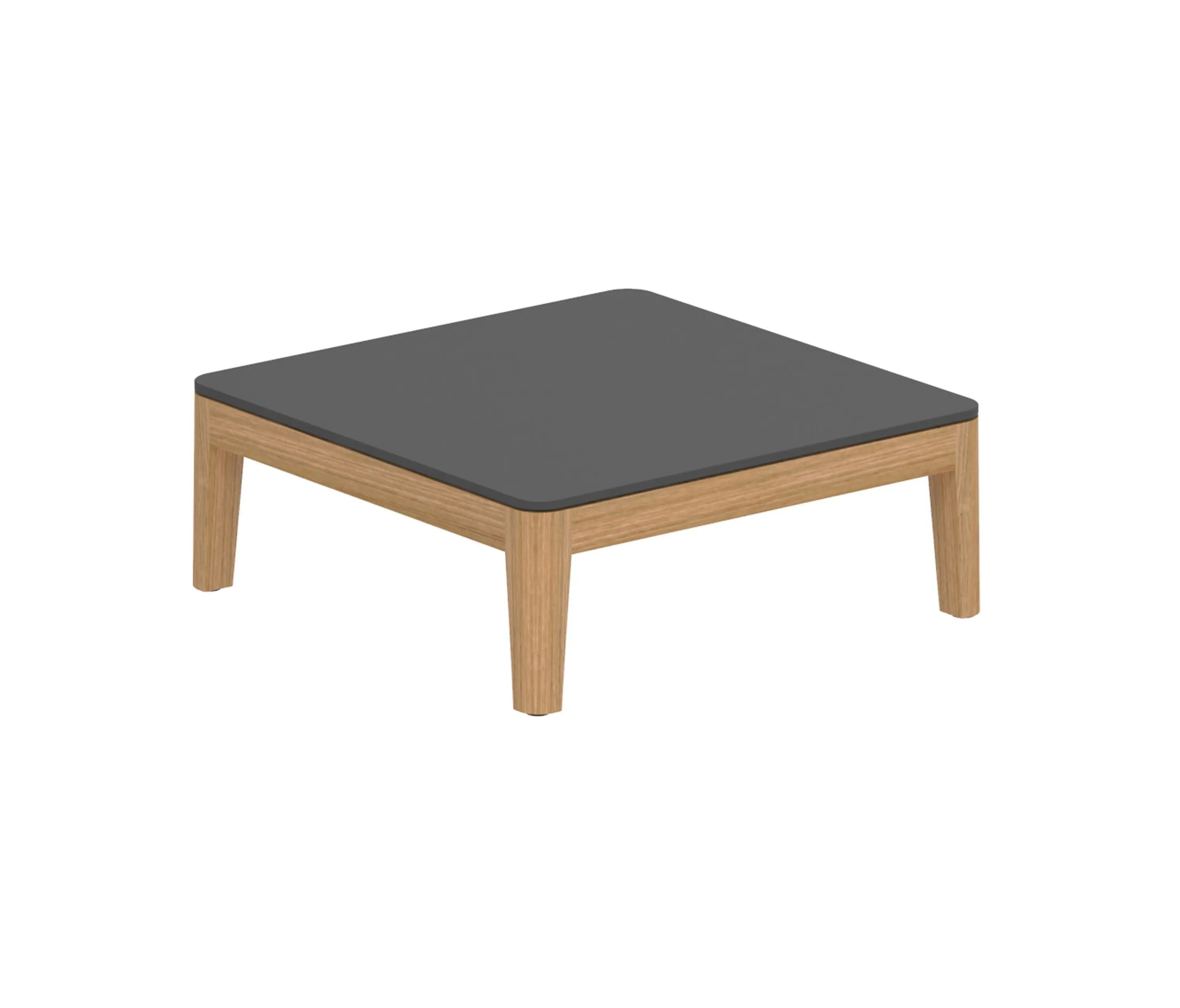 Royal Botania - Calypso Lounge teak table 72x72 cm with ceramic top