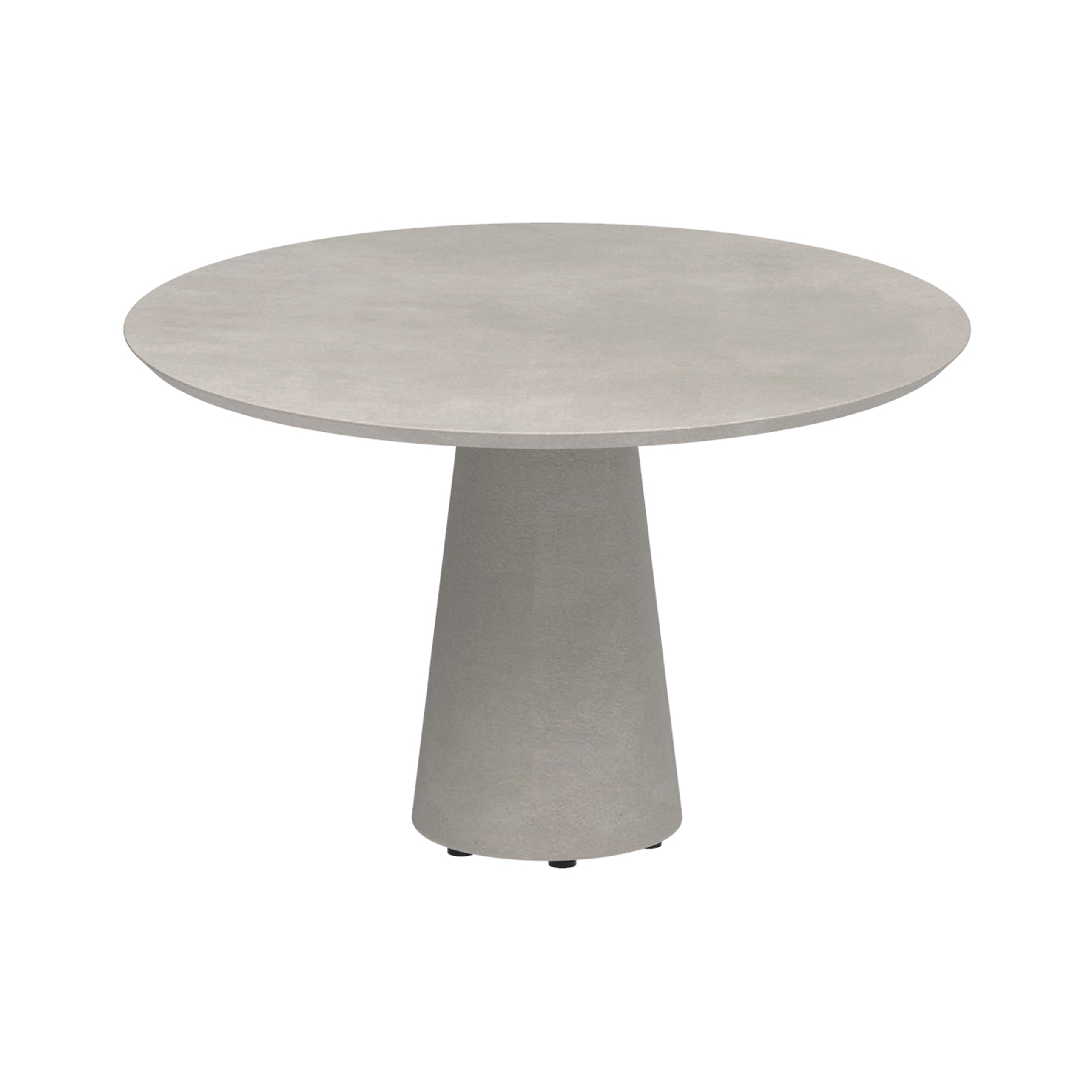 Conix table 120cm round concrete