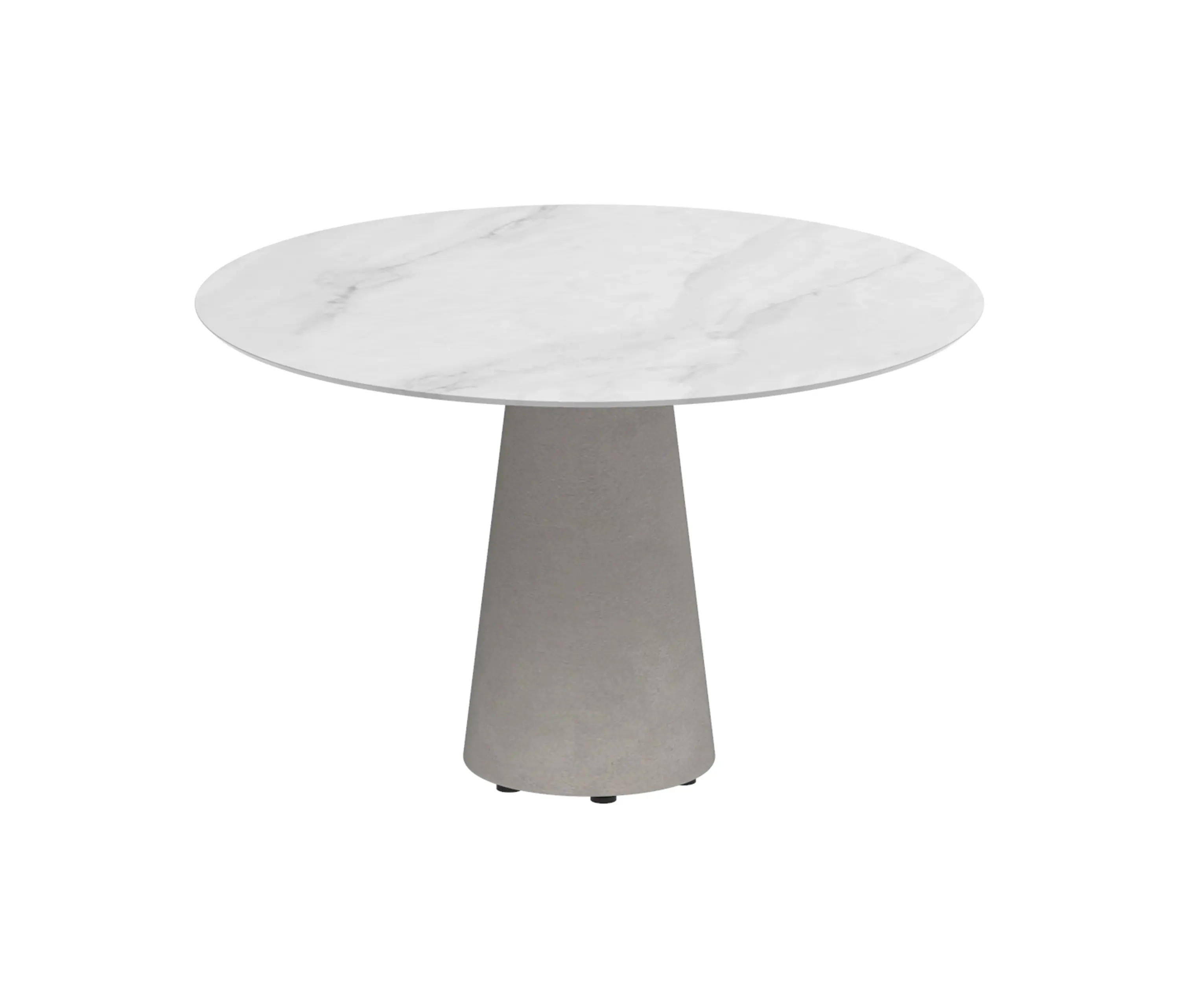 Royal Botania - Conix table 120cm round concrete