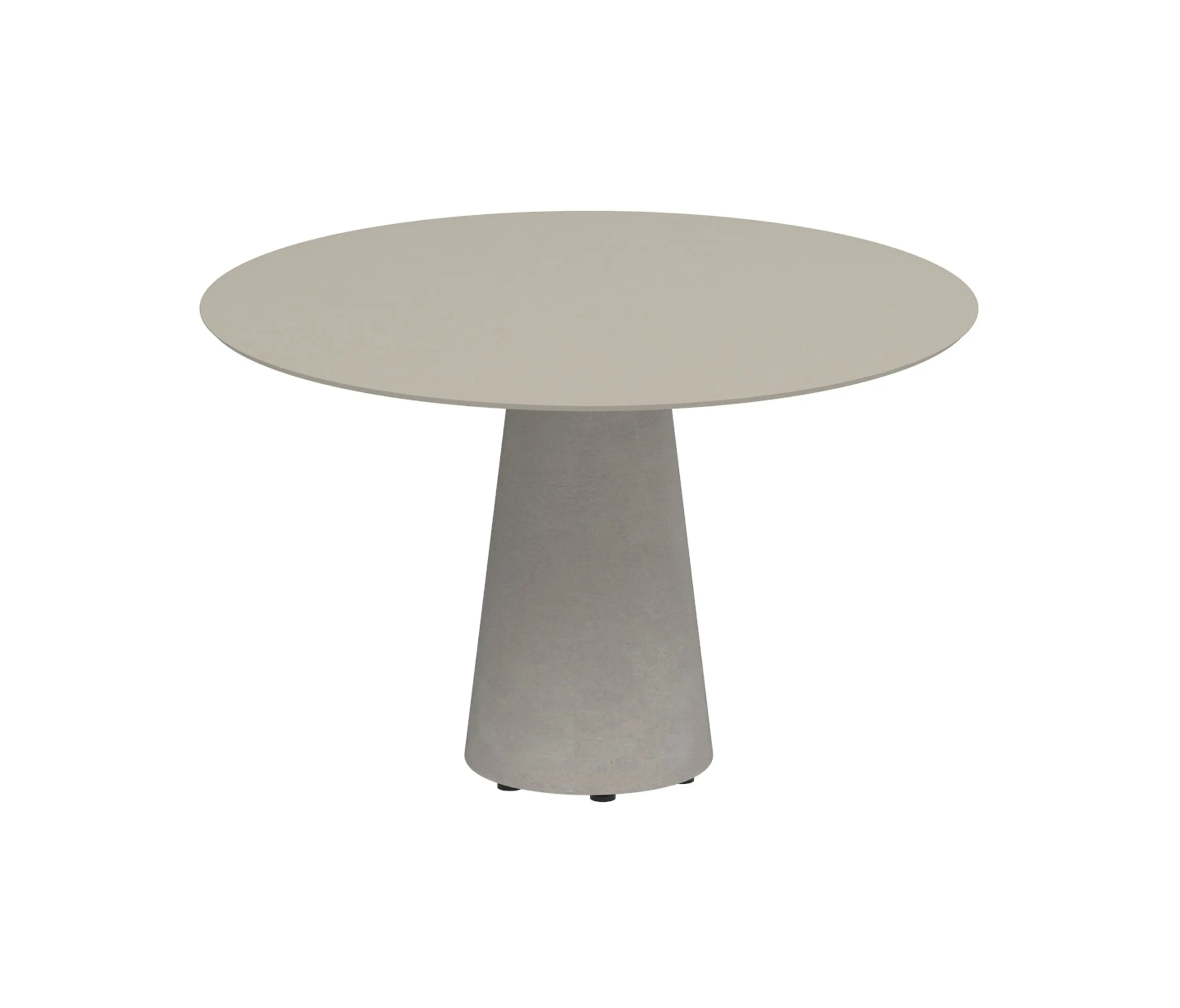 Royal Botania - Conix table 120cm round concrete