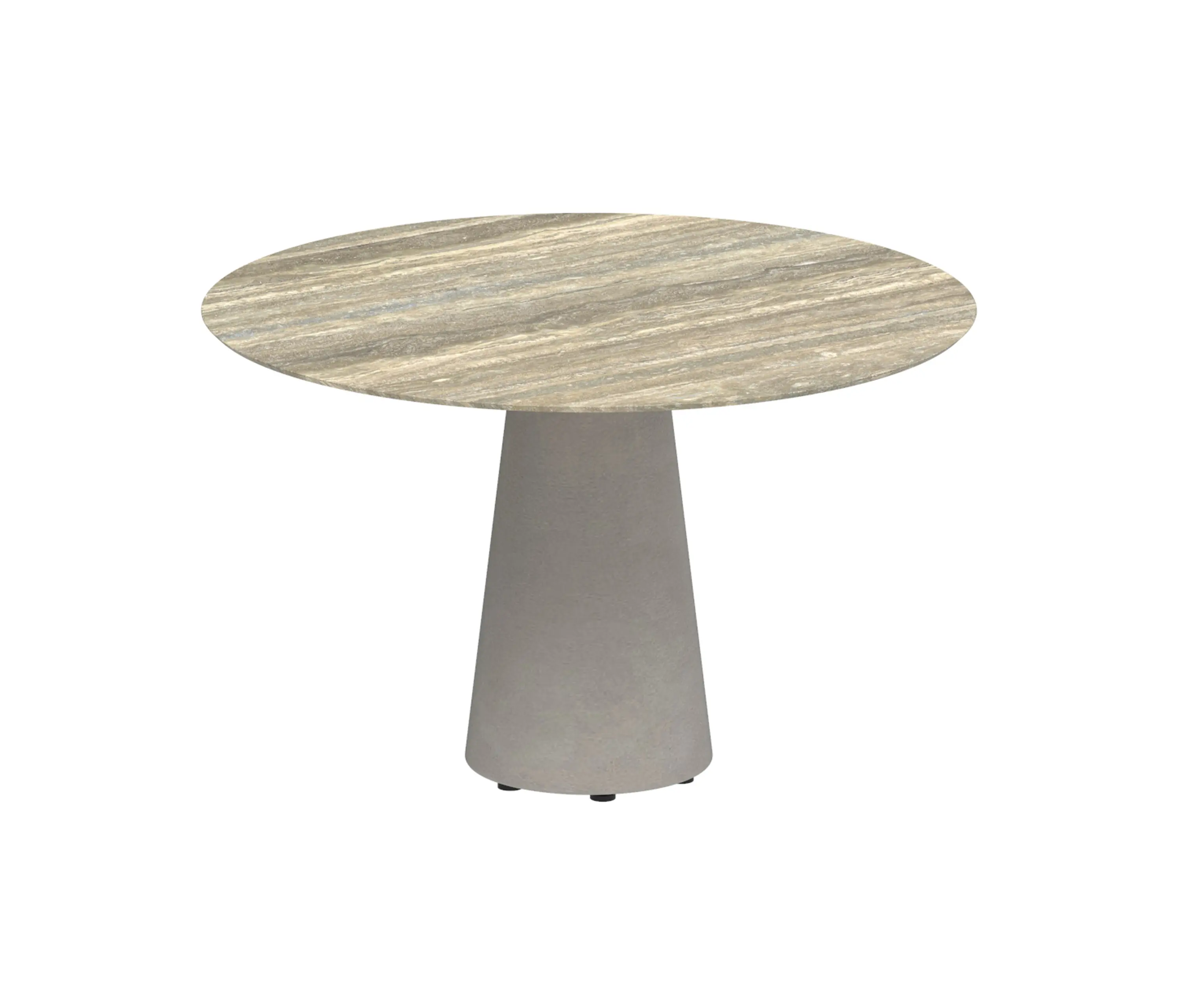 Royal Botania - Conix table 120cm round concrete