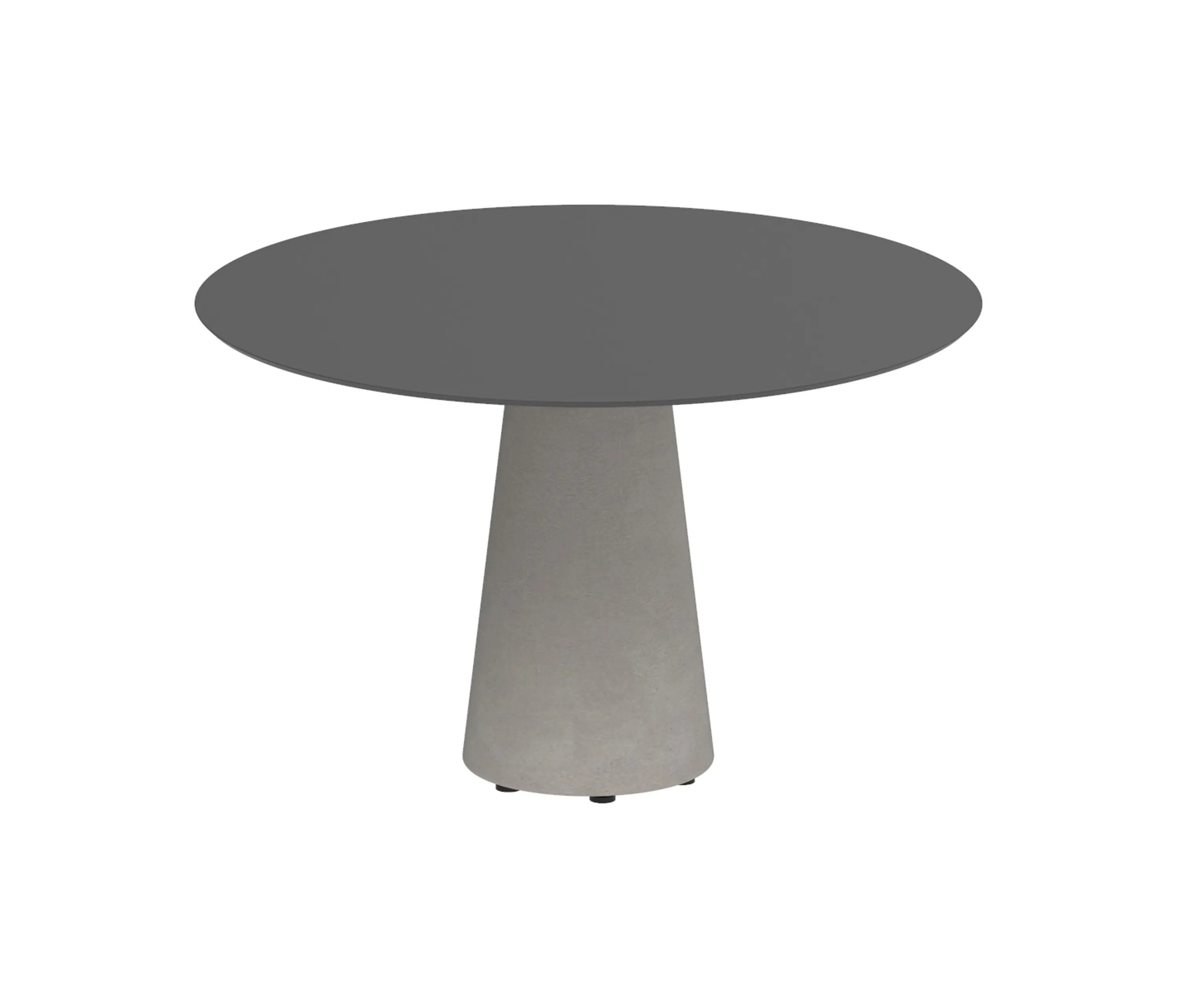 Royal Botania - Conix table 120cm round concrete