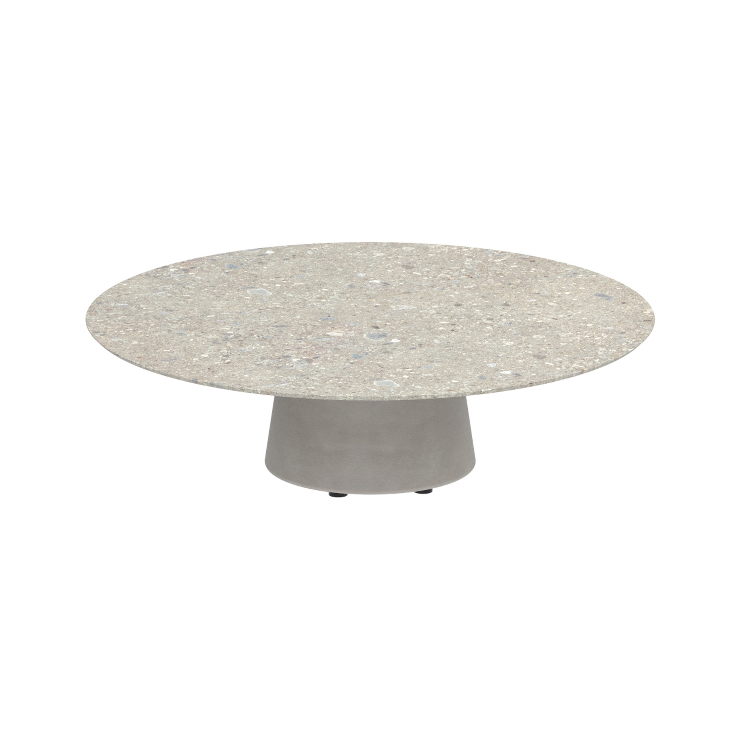 Conix table 120cm round low lounge