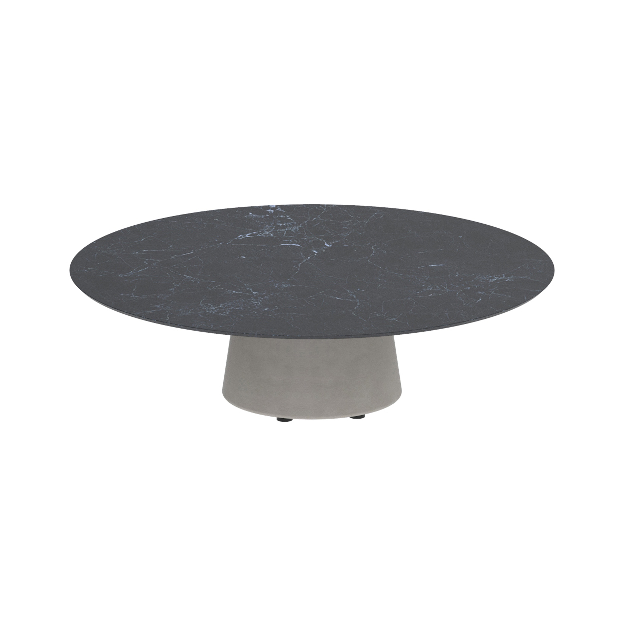 Conix table 120cm round low lounge