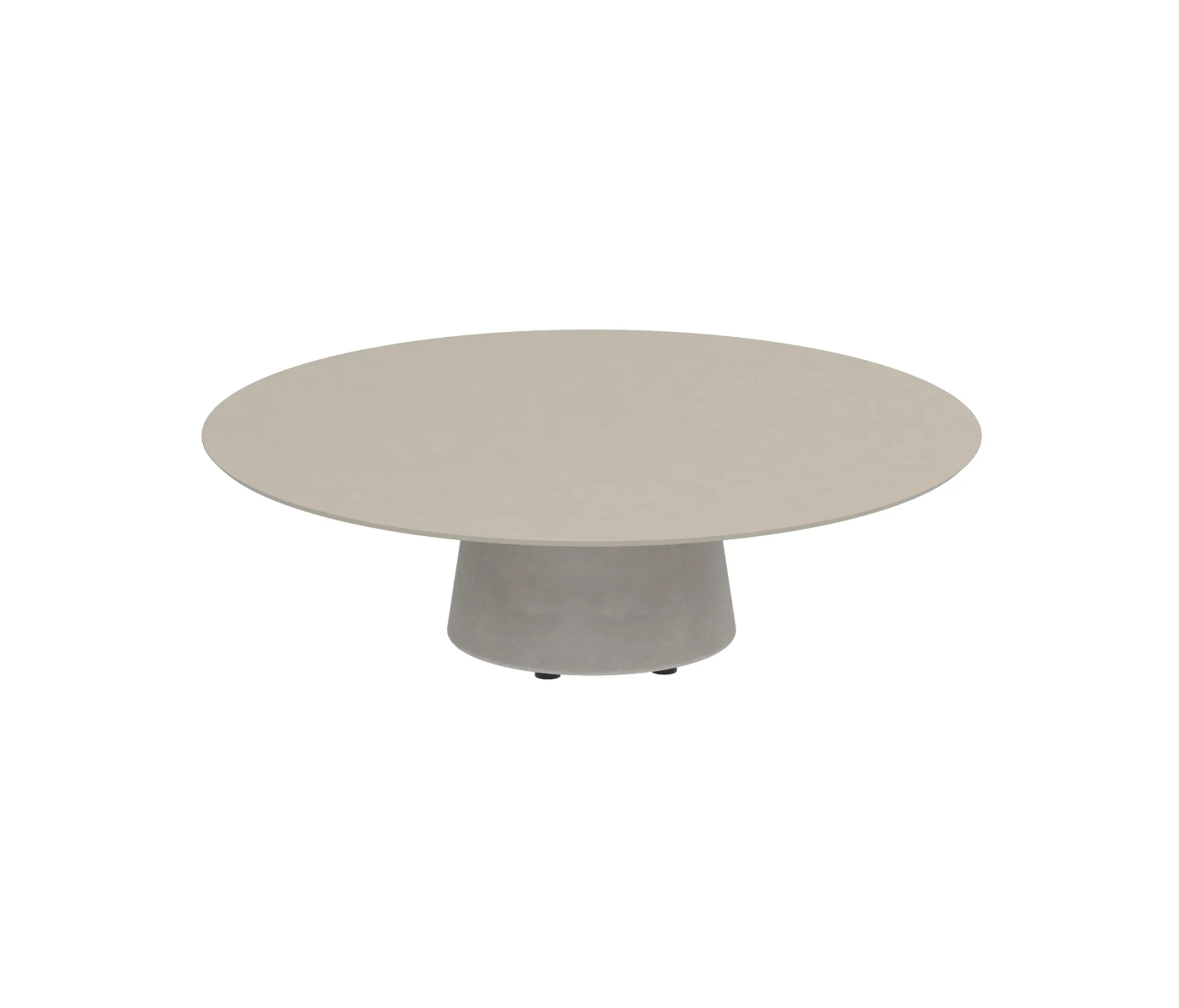 Royal Botania - Conix table 120cm round low lounge