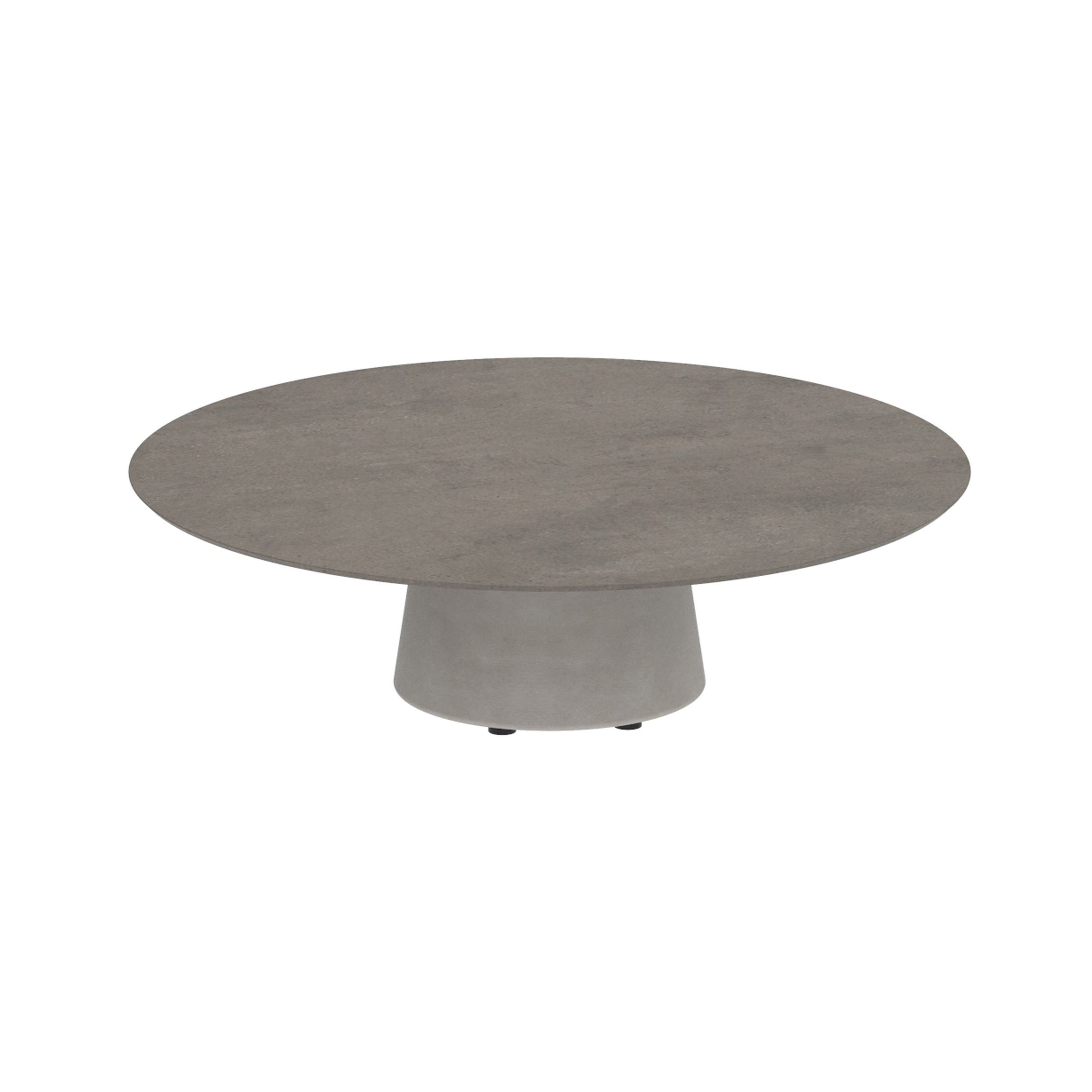 Conix table 120cm round low lounge