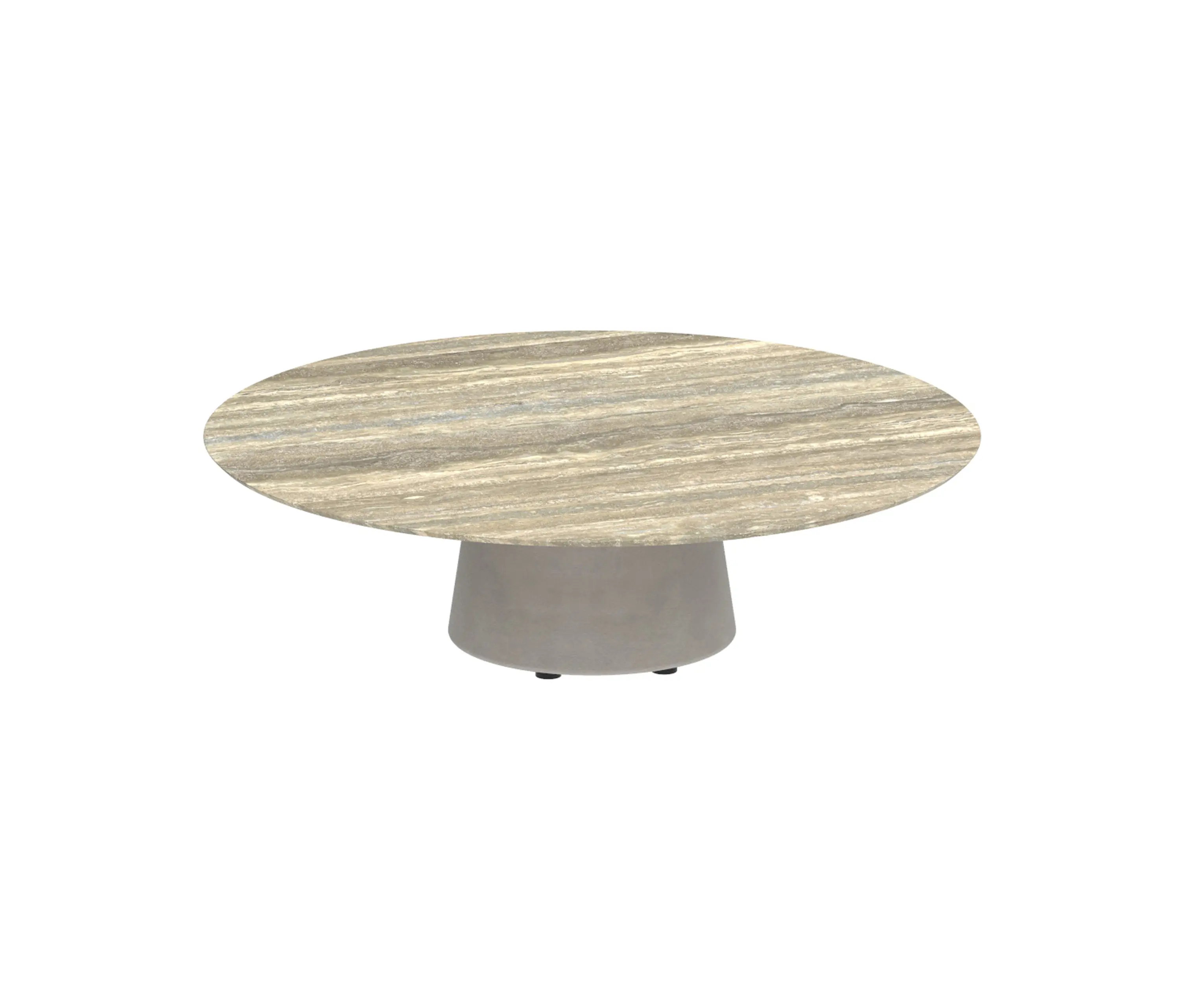 Royal Botania - Conix table 120cm round low lounge