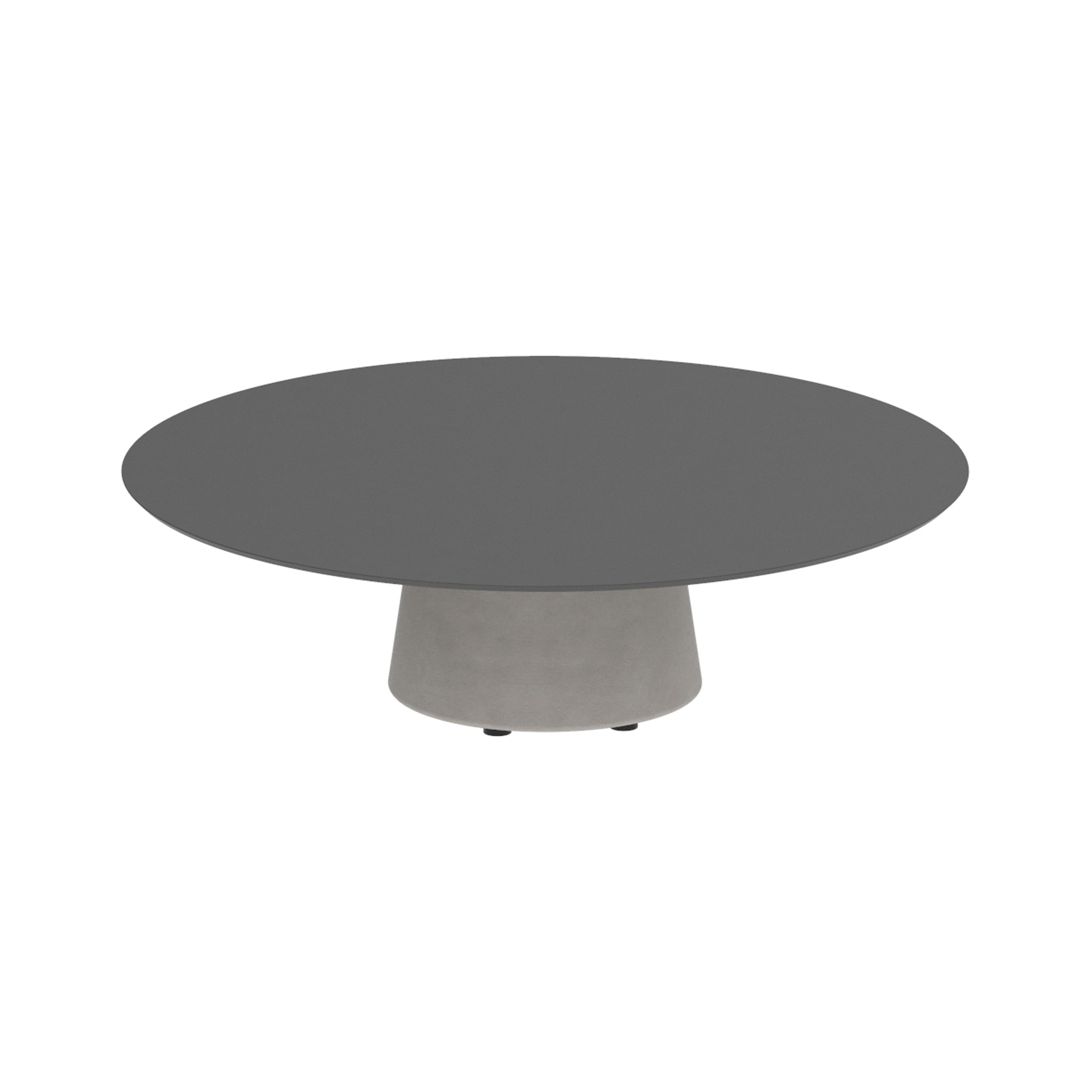 Conix table 120cm round low lounge