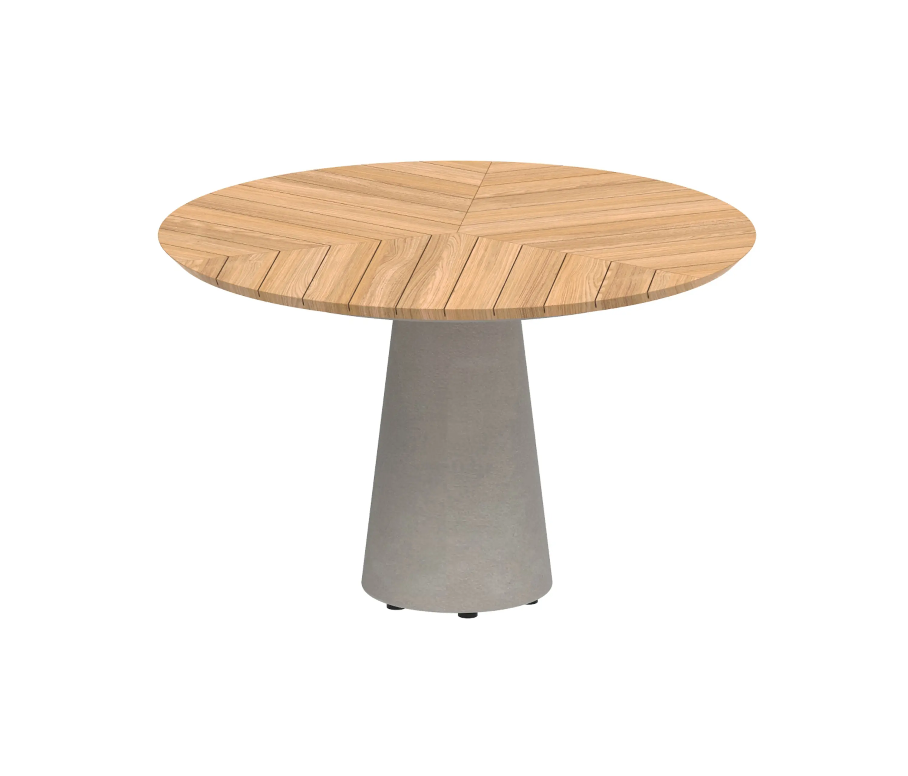 Royal Botania - Conix table 120cm round concrete