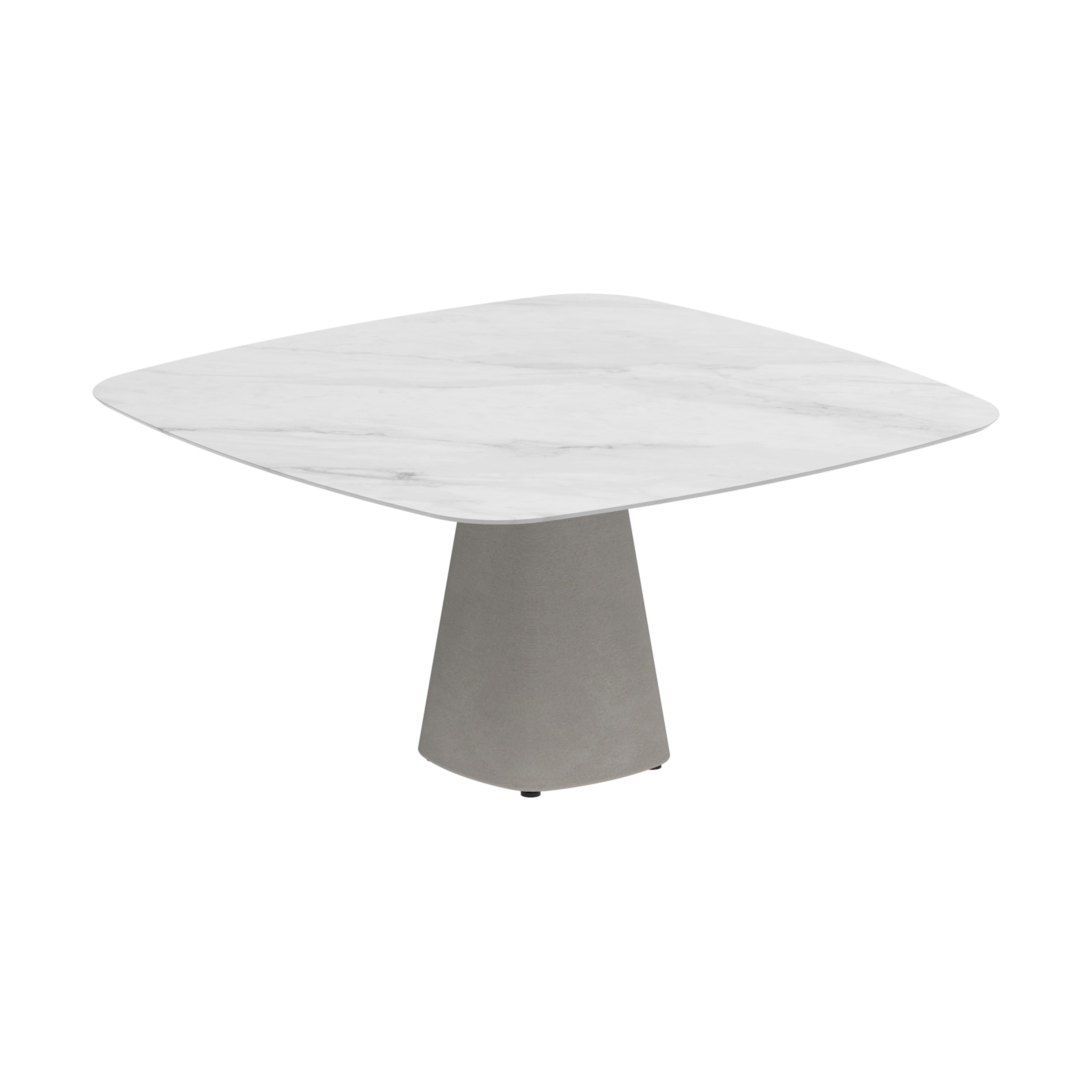 Conix table 150x150cm concrete