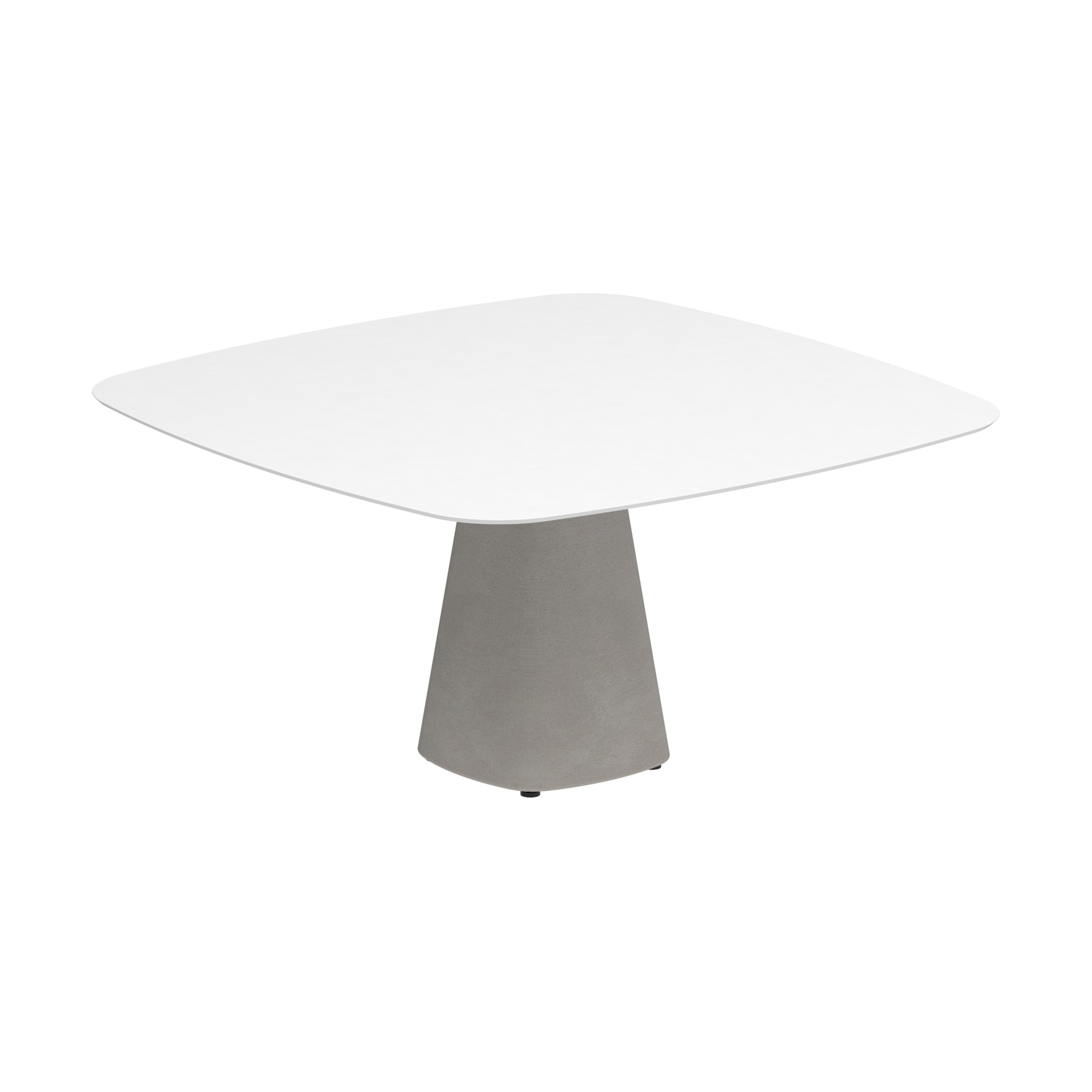 Conix table 150x150cm concrete