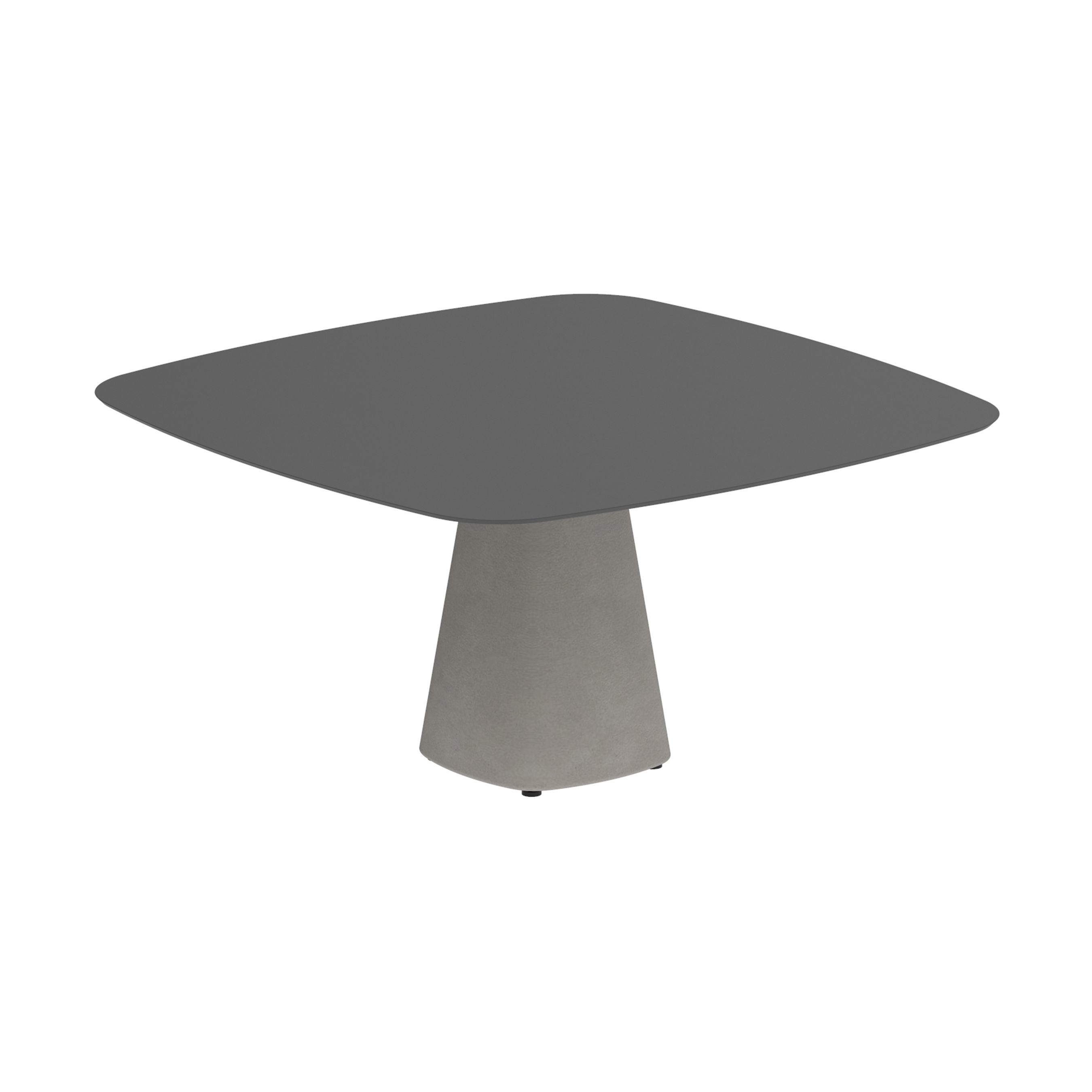 Mostra il prodotto Conix table 150x150cm concrete del produttore Royal Botania