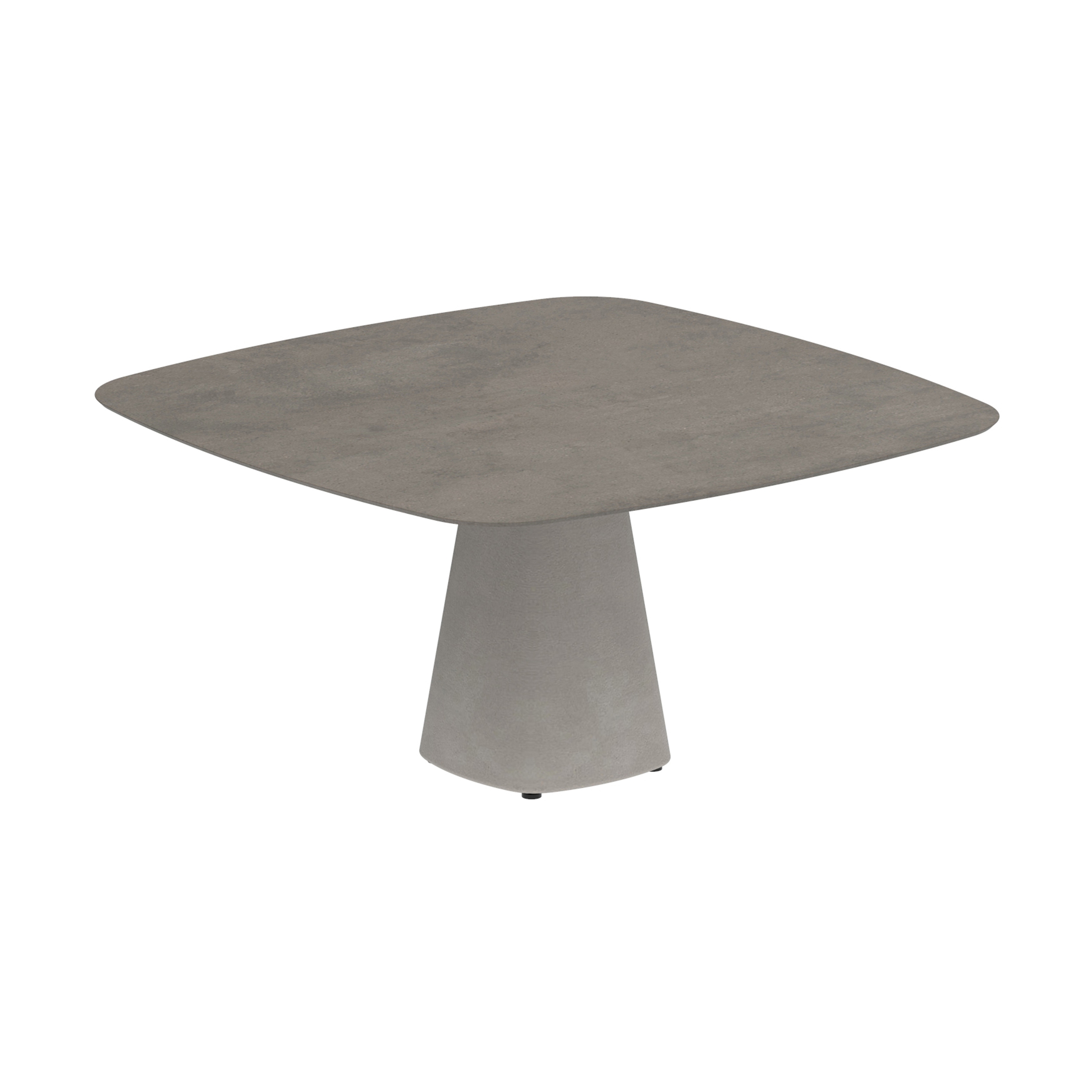 Conix table 150x150cm concrete
