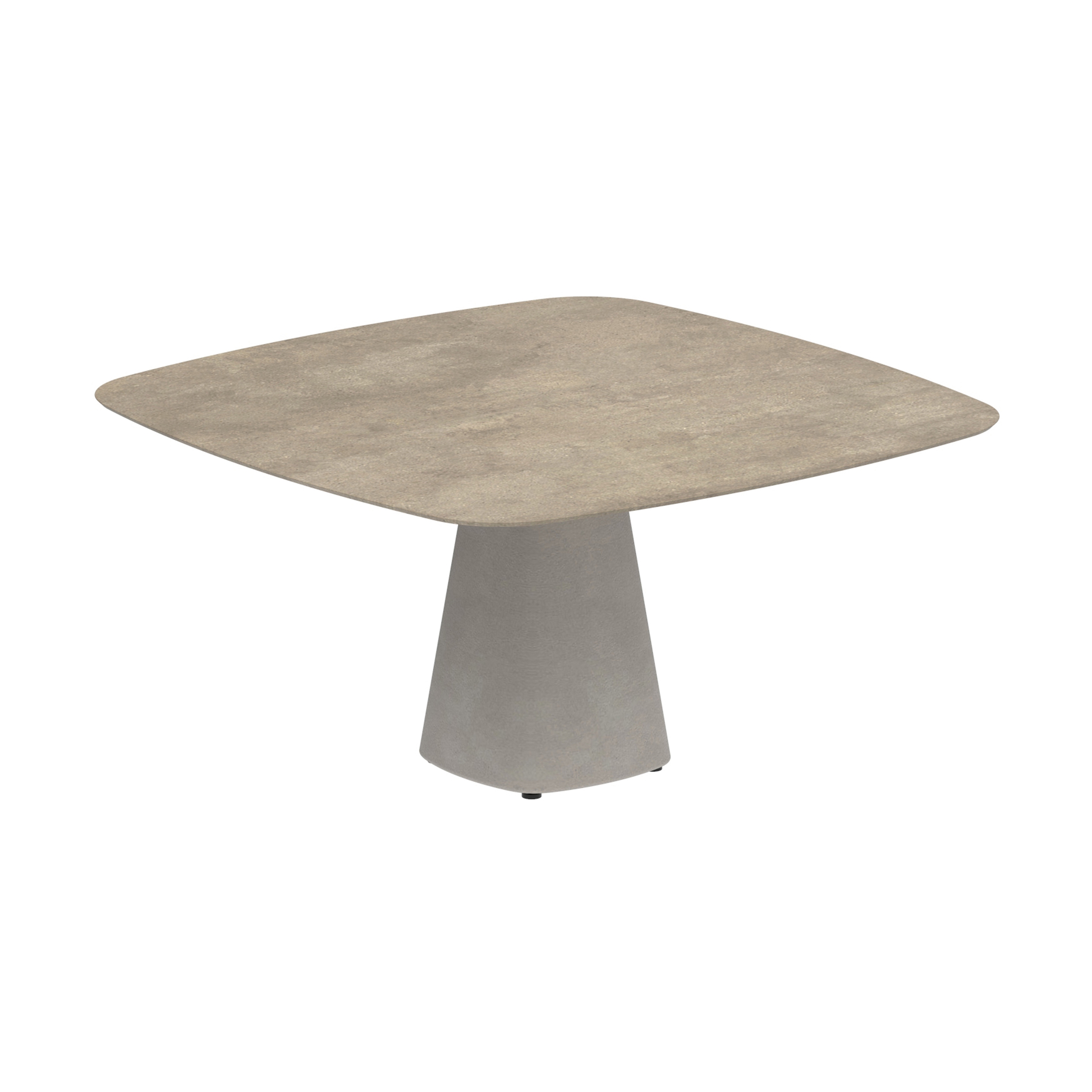 Conix table 150x150cm concrete