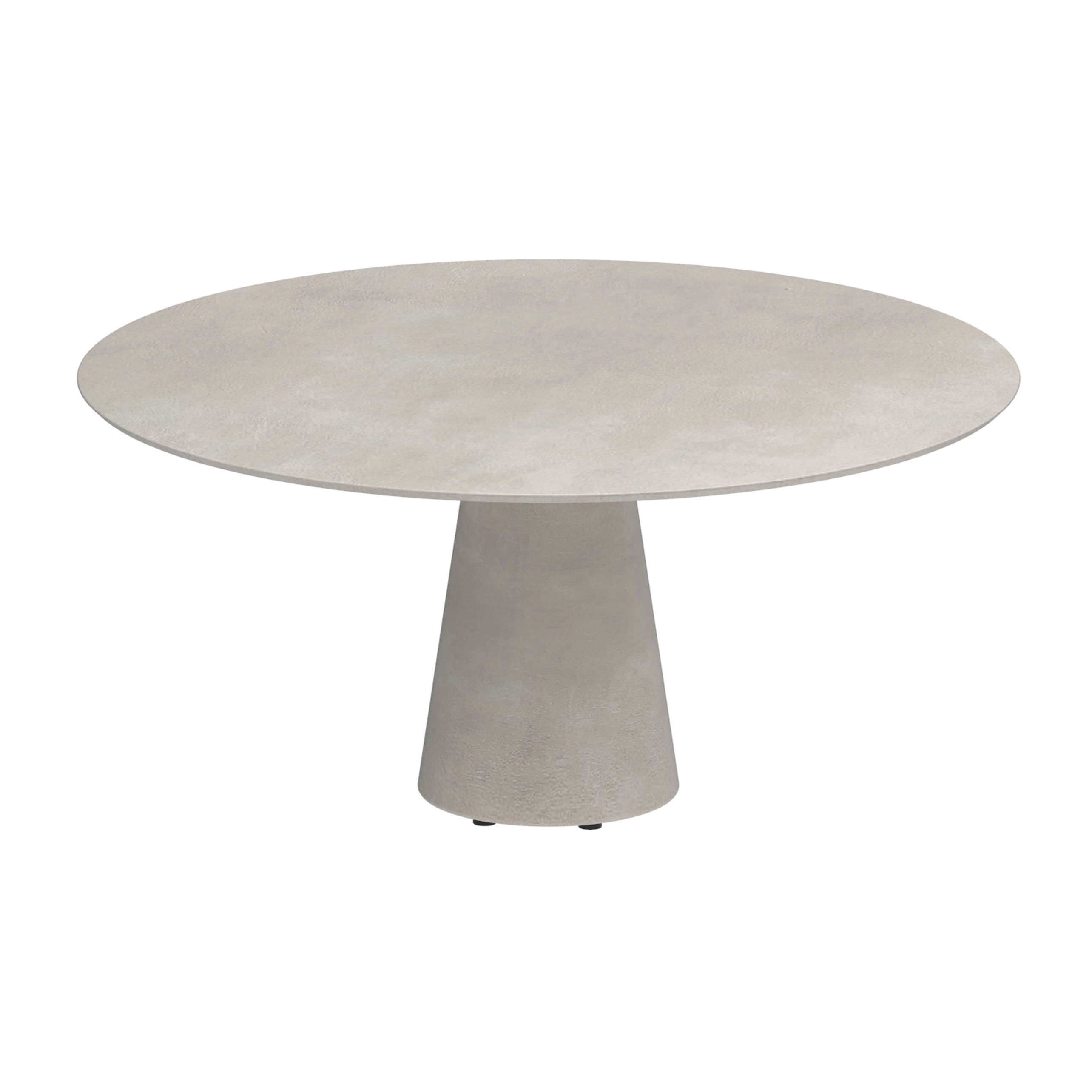 Conix table 160cm ronde concrete