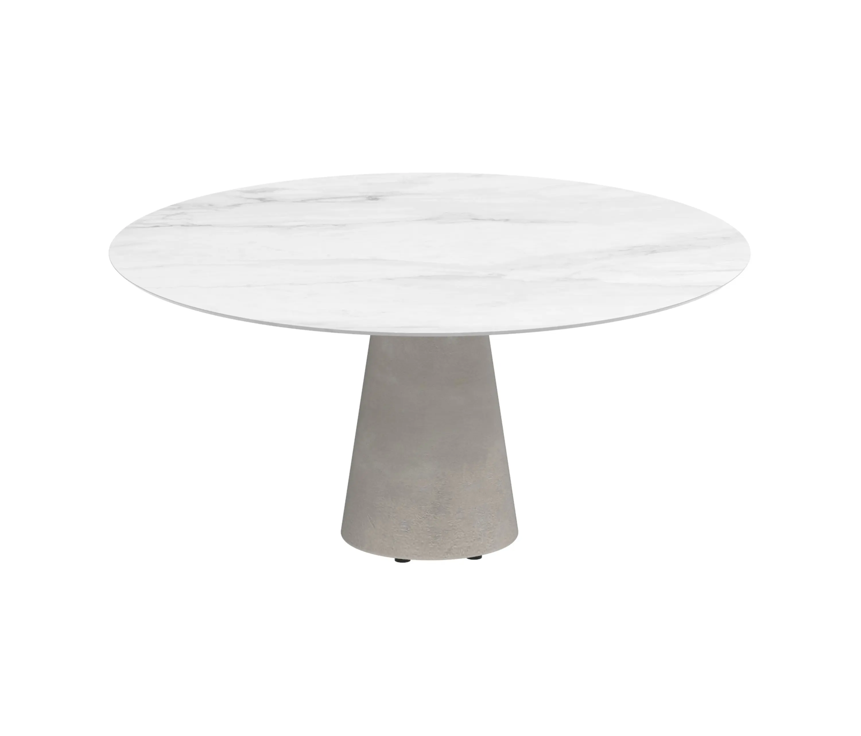 Royal Botania - Conix table 160cm round concrete