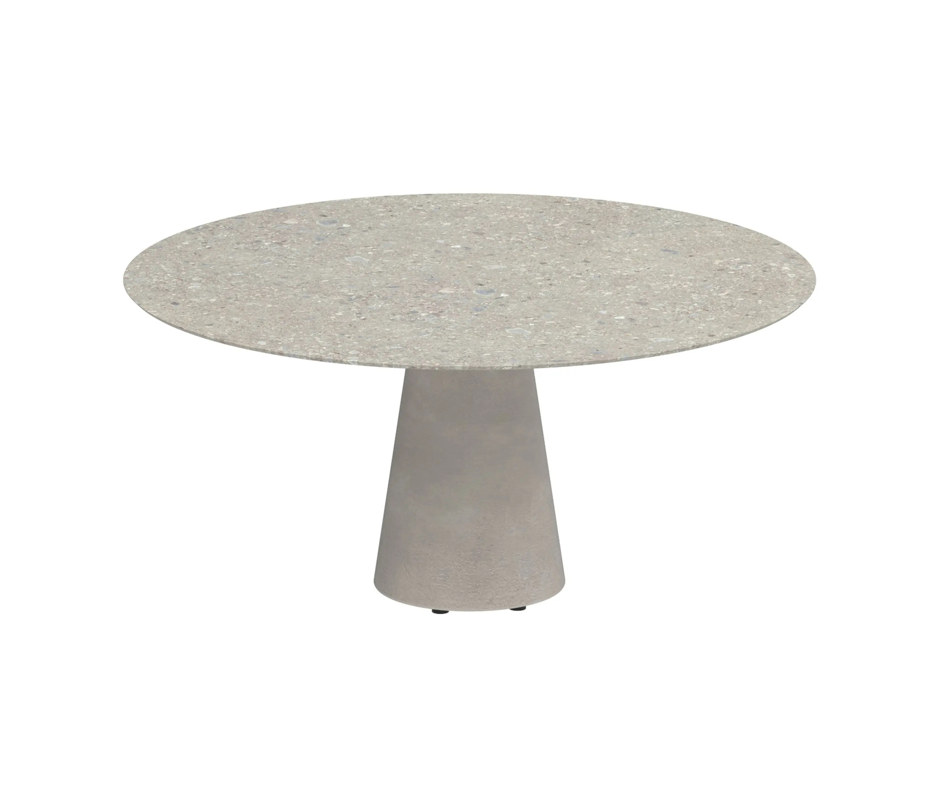 Royal Botania - Conix table 160cm round concrete