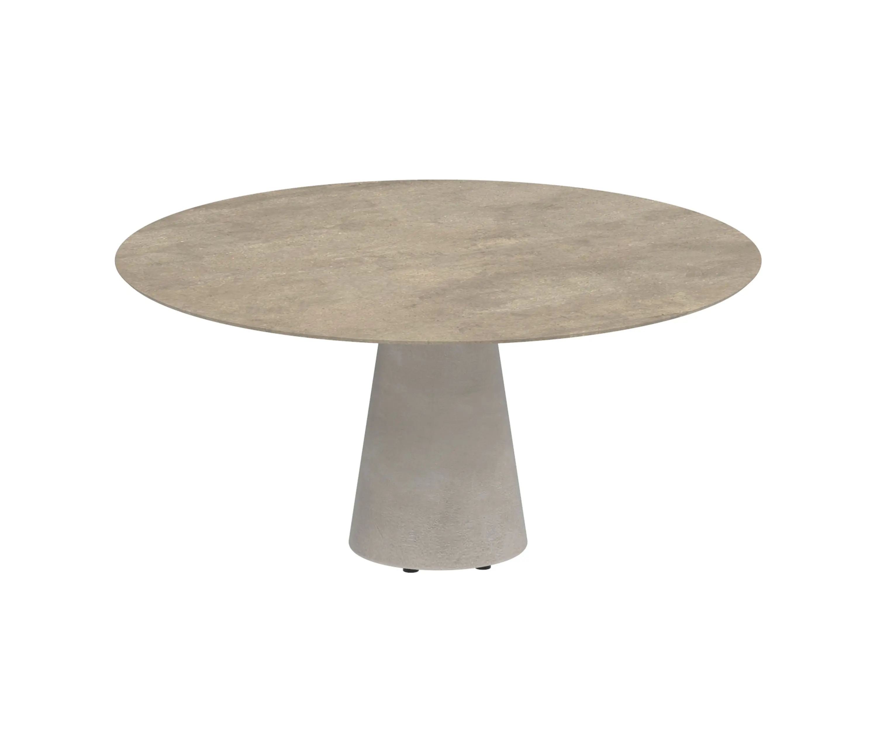 Royal Botania - Conix table 160cm round concrete