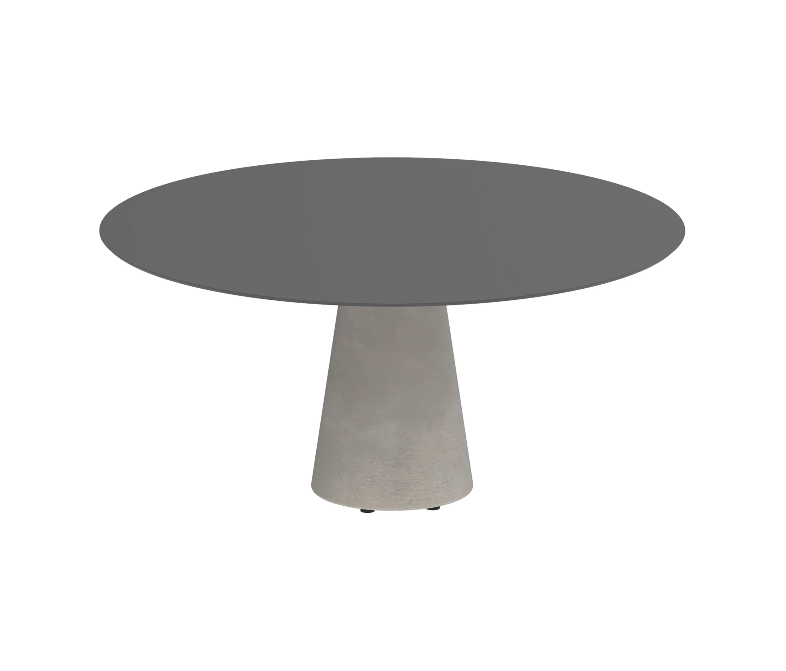 Royal Botania - Conix table 160cm round concrete