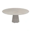 Conix table 160cm round low dining