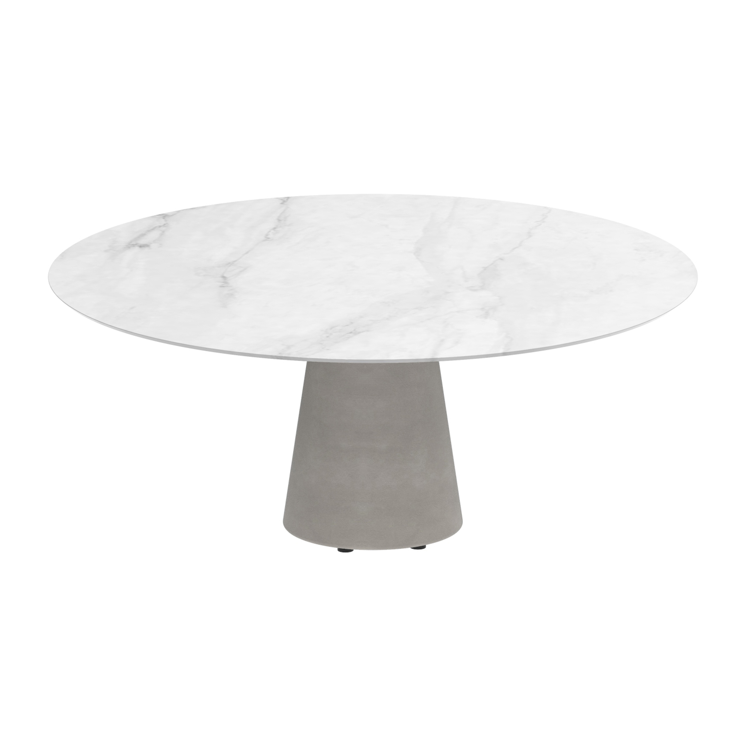 Conix table 160cm round low dining