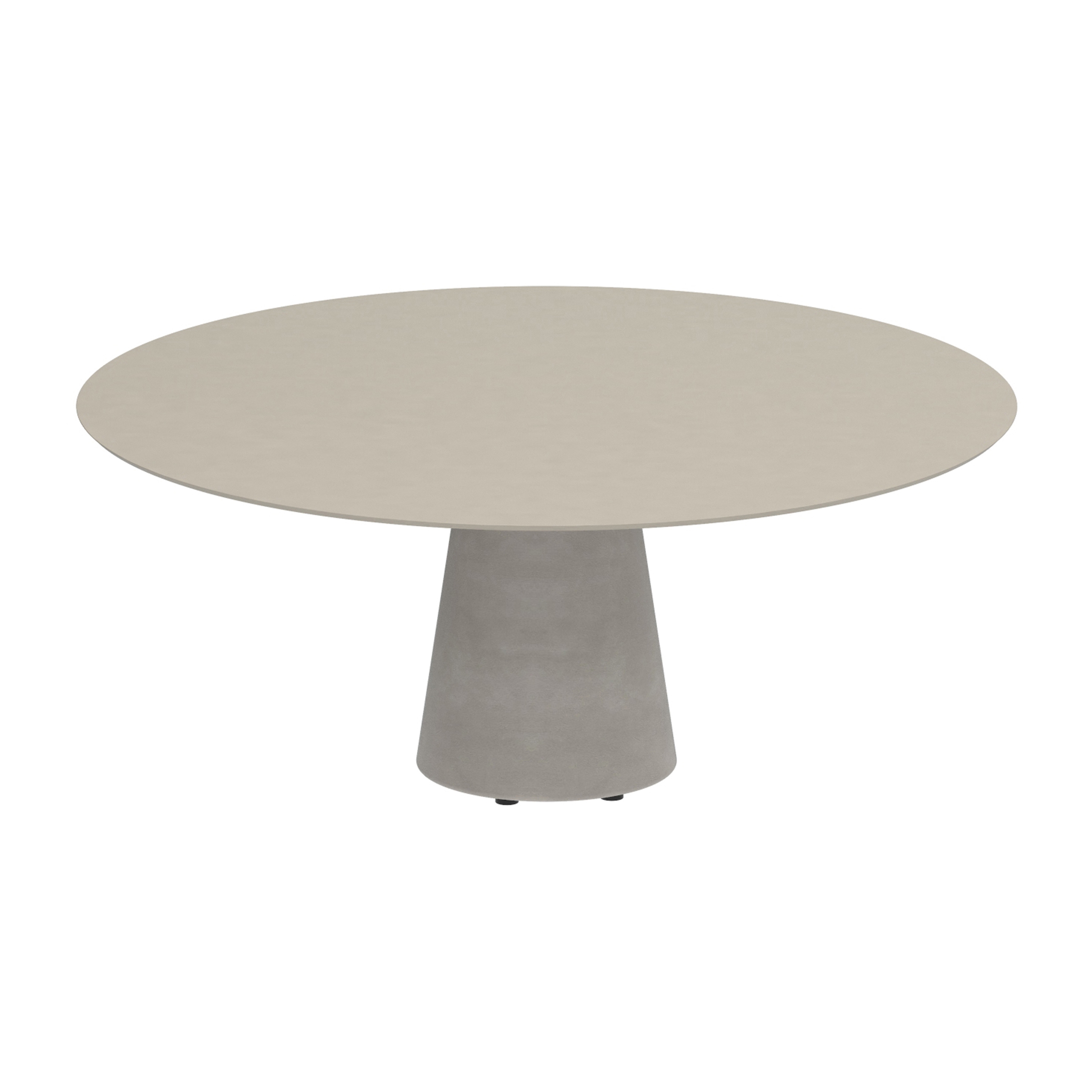 Conix table 160cm round low dining