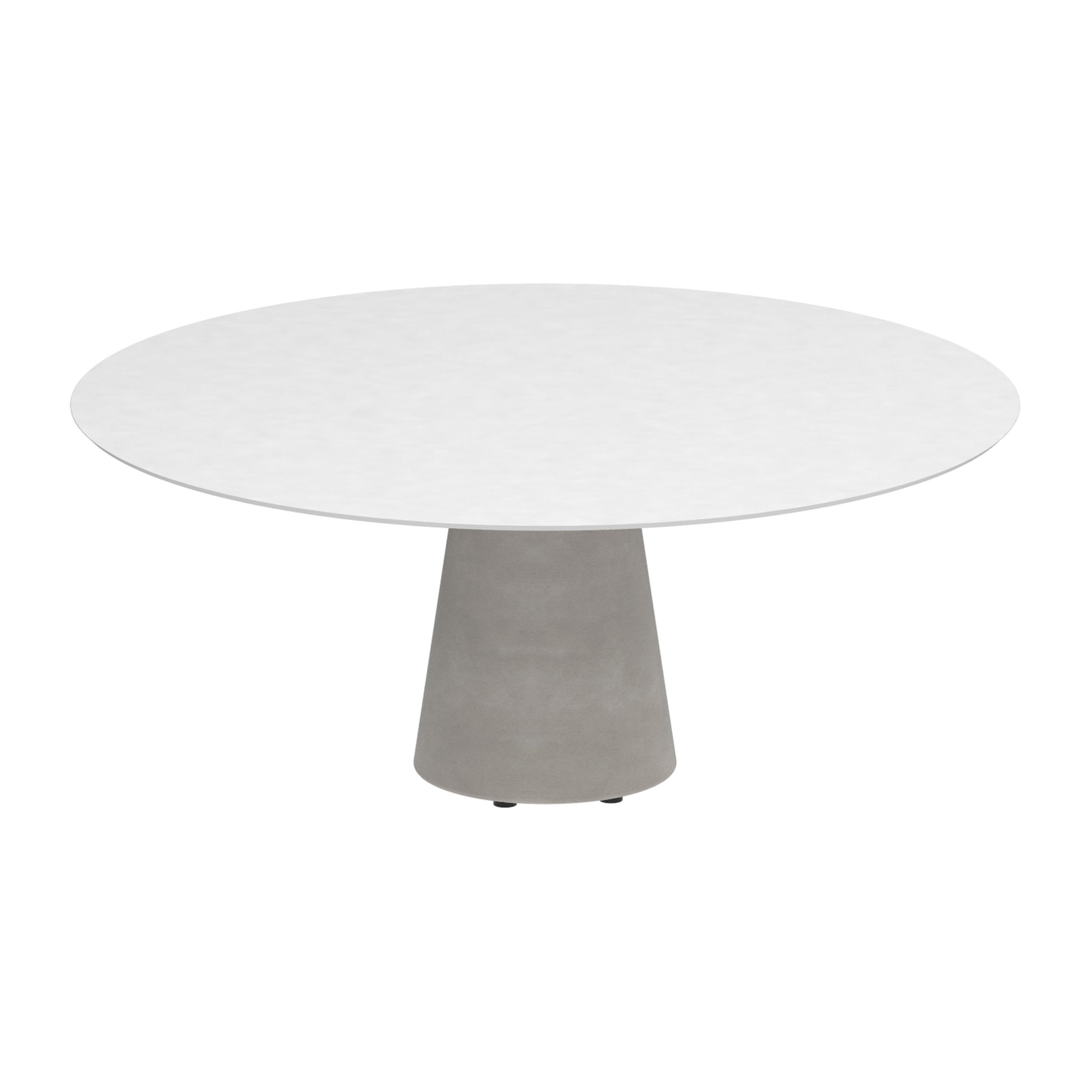 Conix table 160cm round low dining