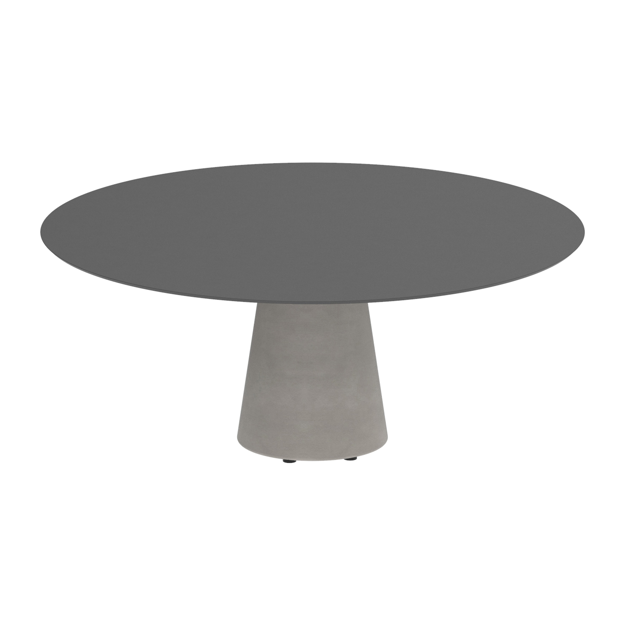 Conix table 160cm round low dining