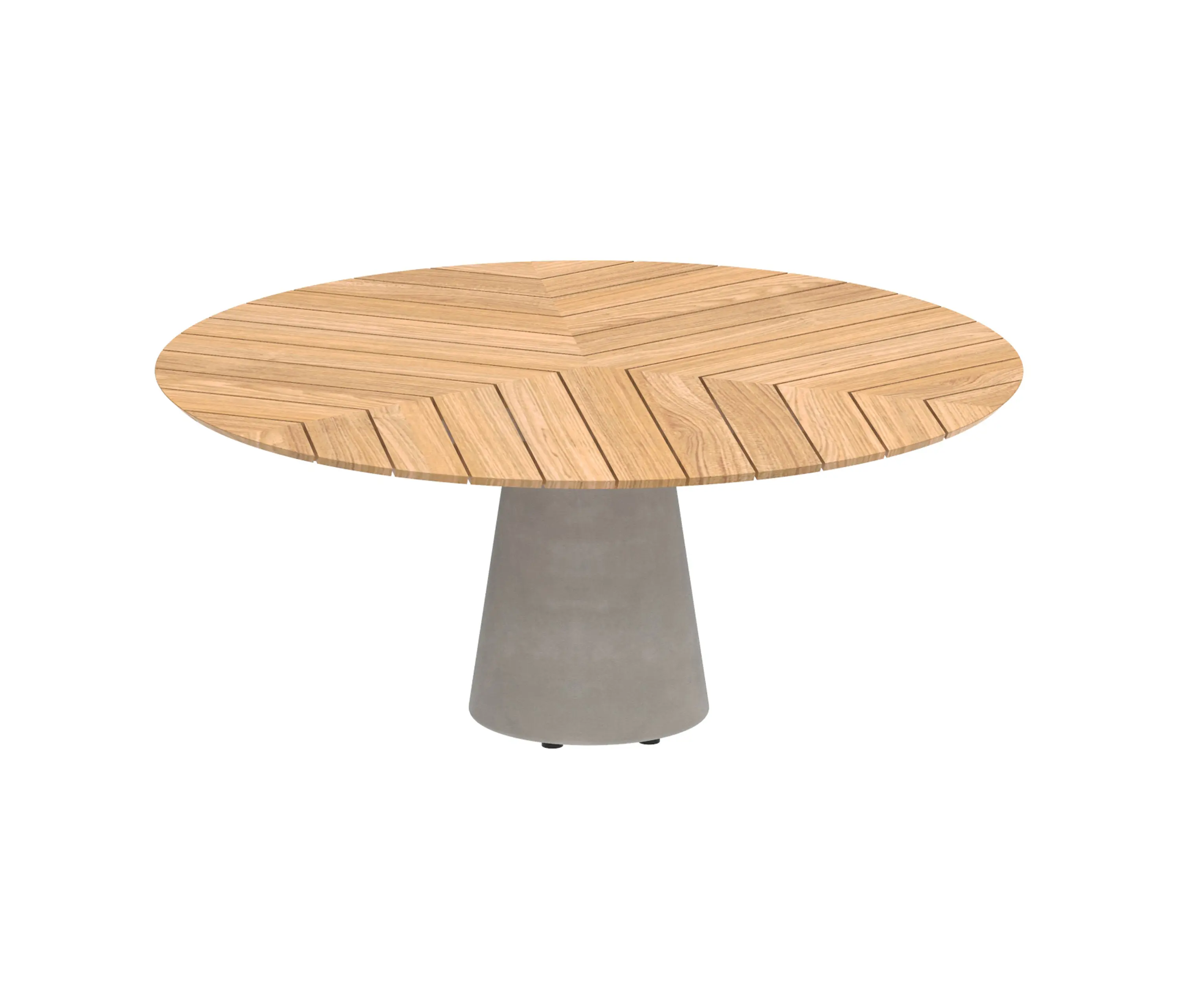 Royal Botania - Conix table 160cm round low dining