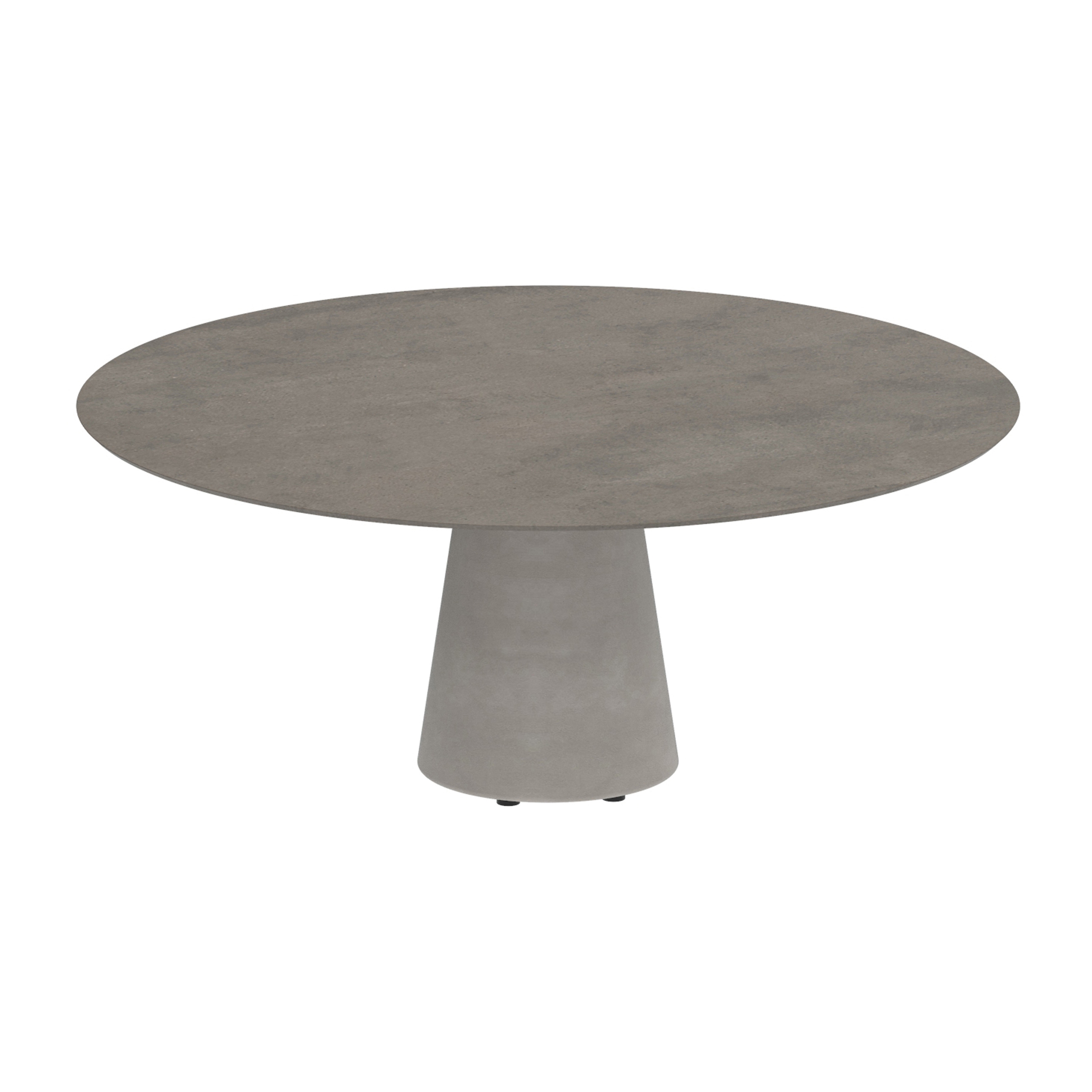 Conix table 160cm round low dining