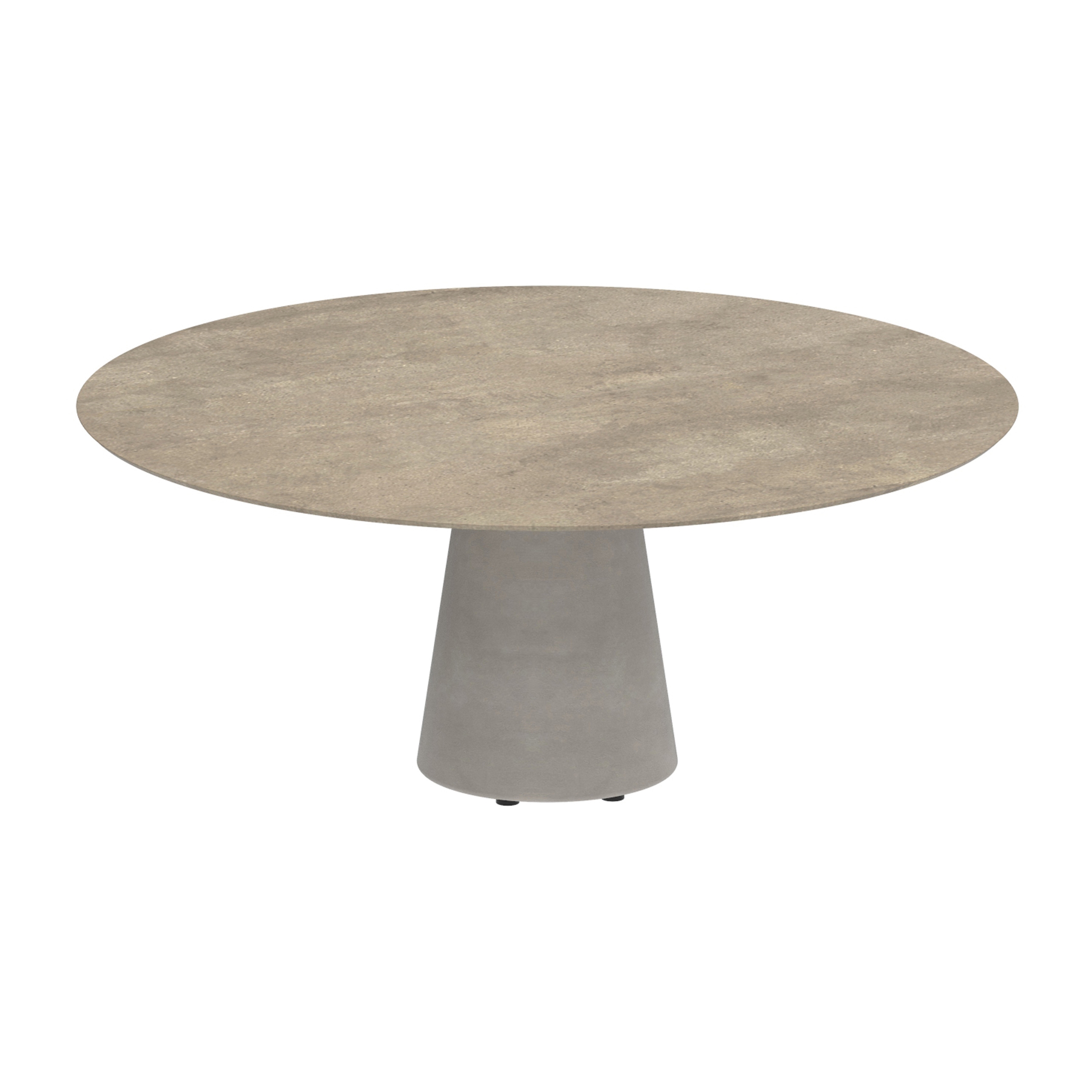 Conix table 160cm round low dining