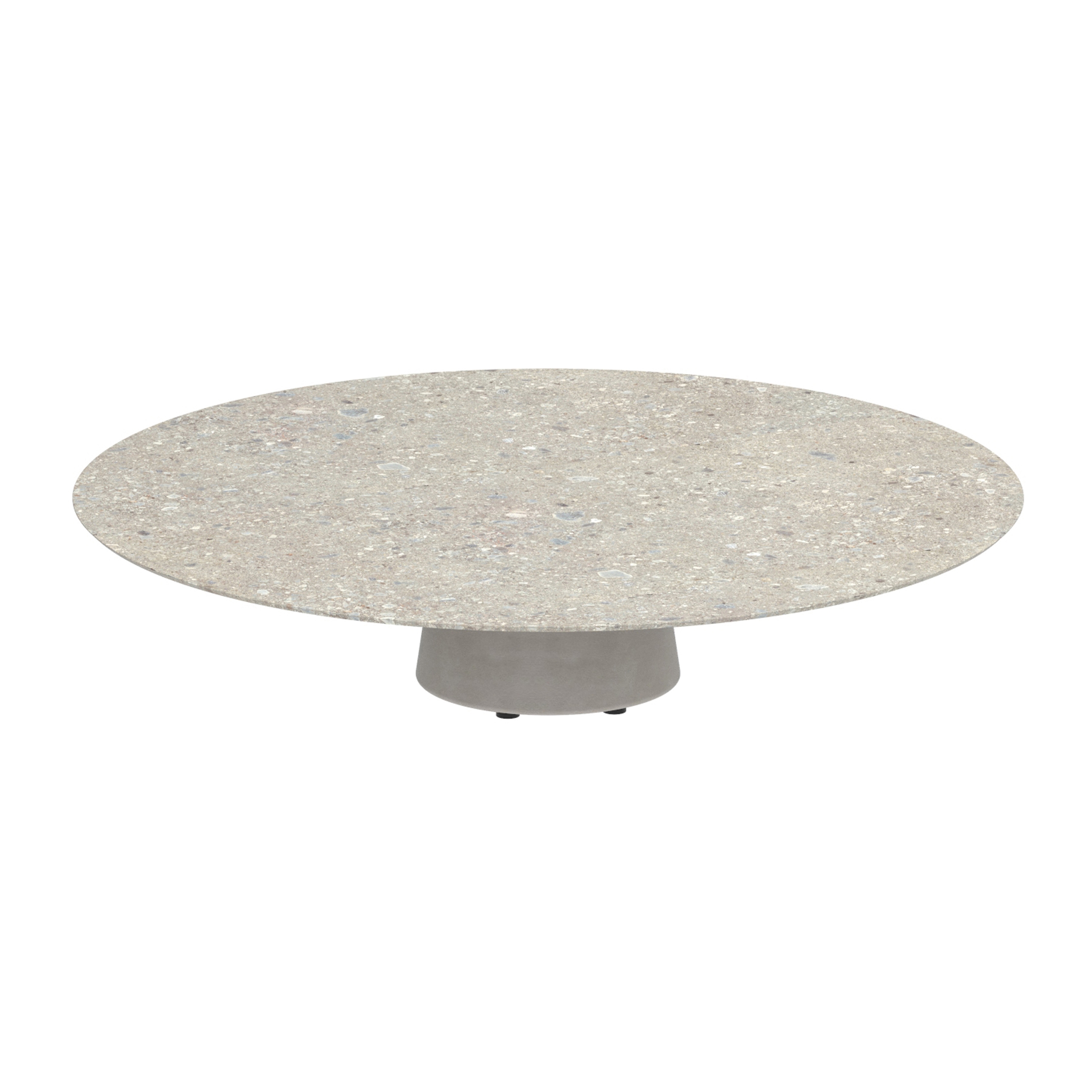 Conix table 160cm round low lounge