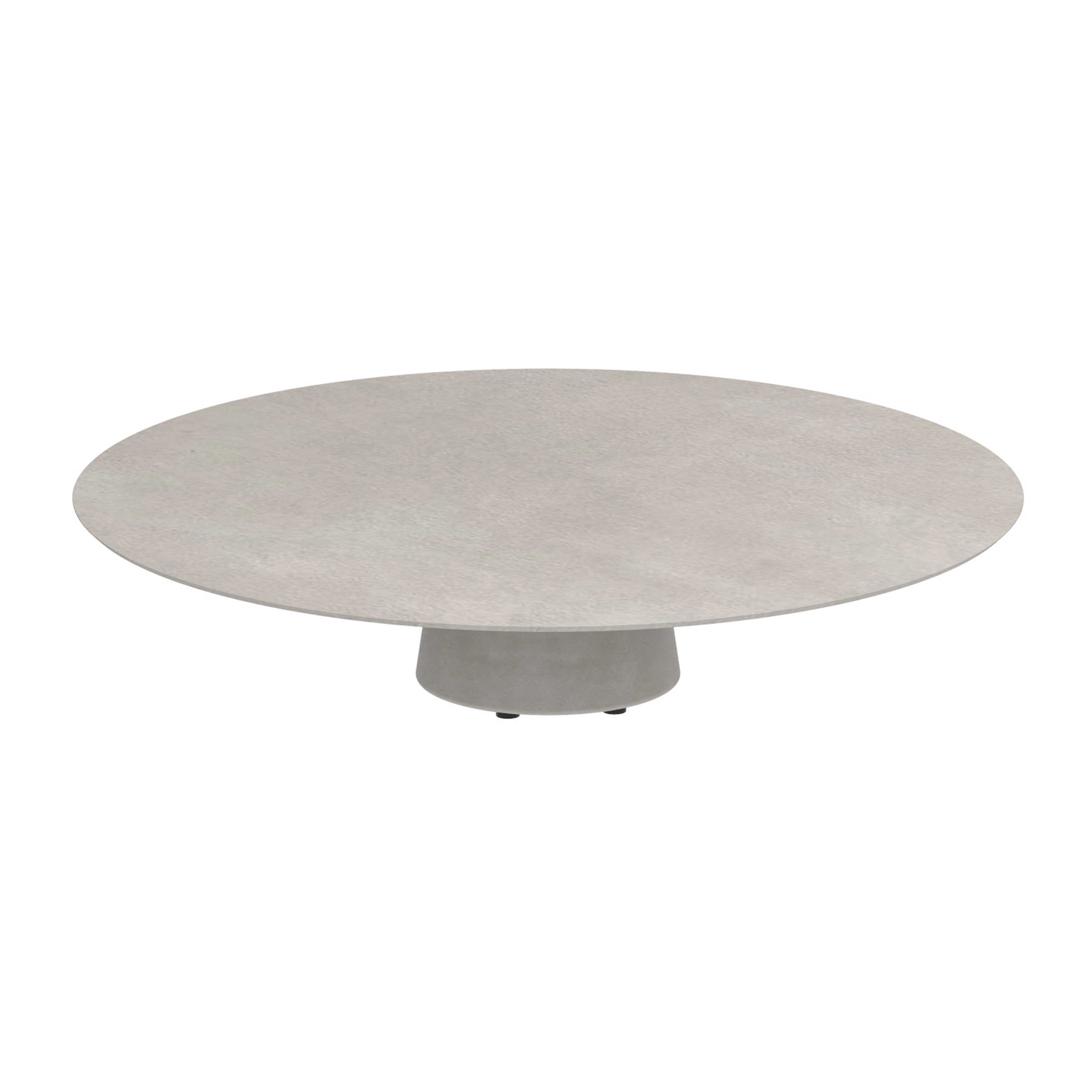 Conix table 160cm round low lounge