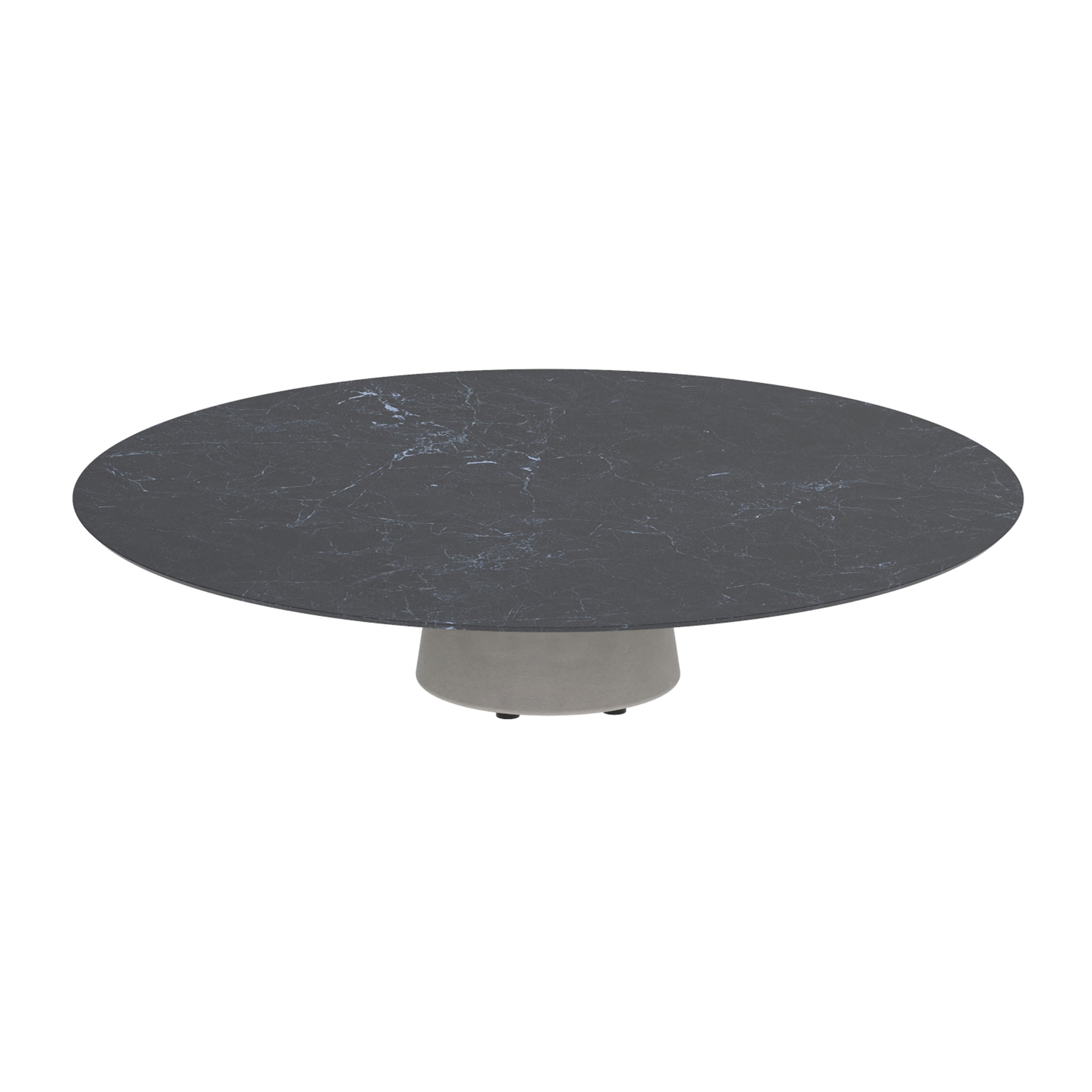 Conix table 160cm round low lounge