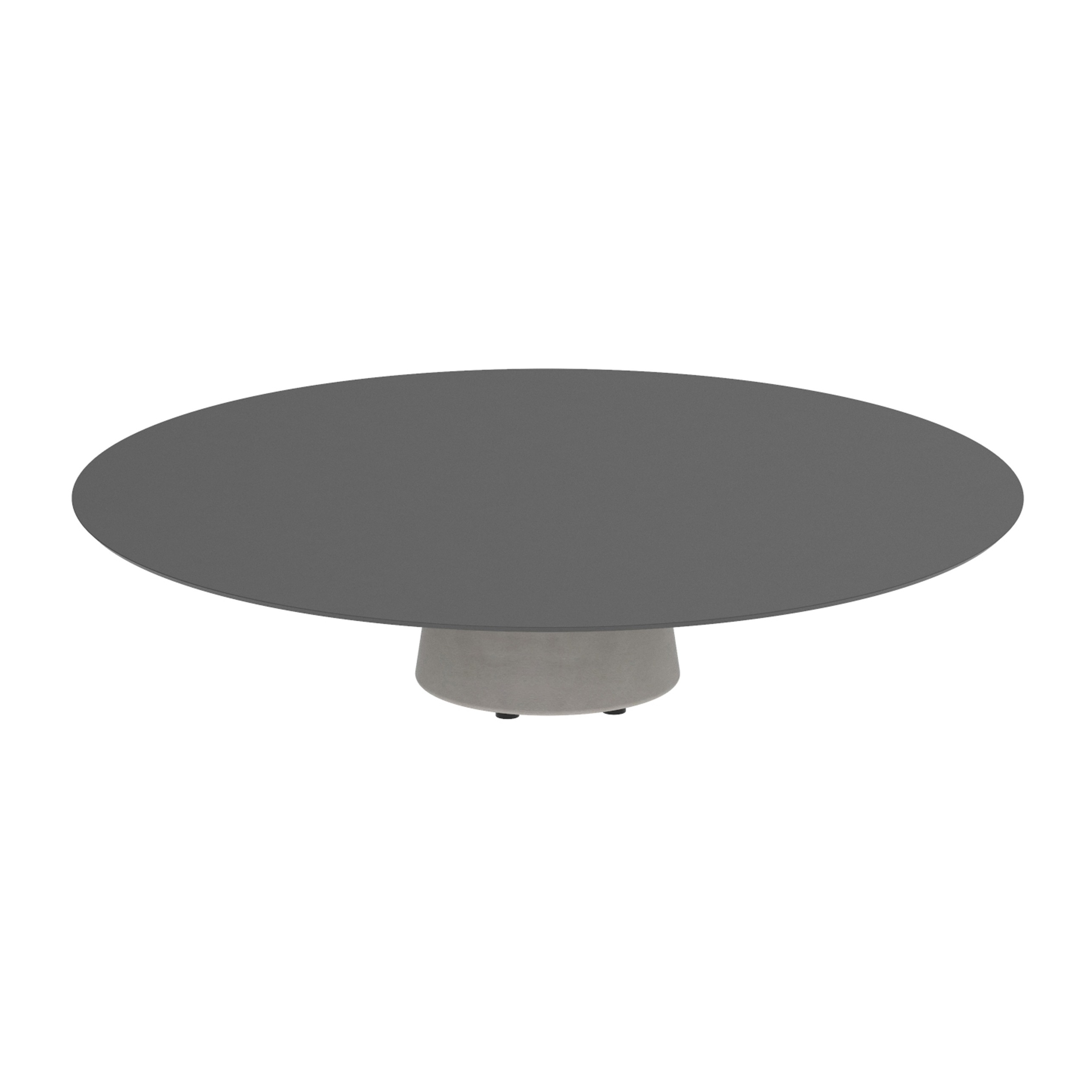 Conix table 160cm round low lounge