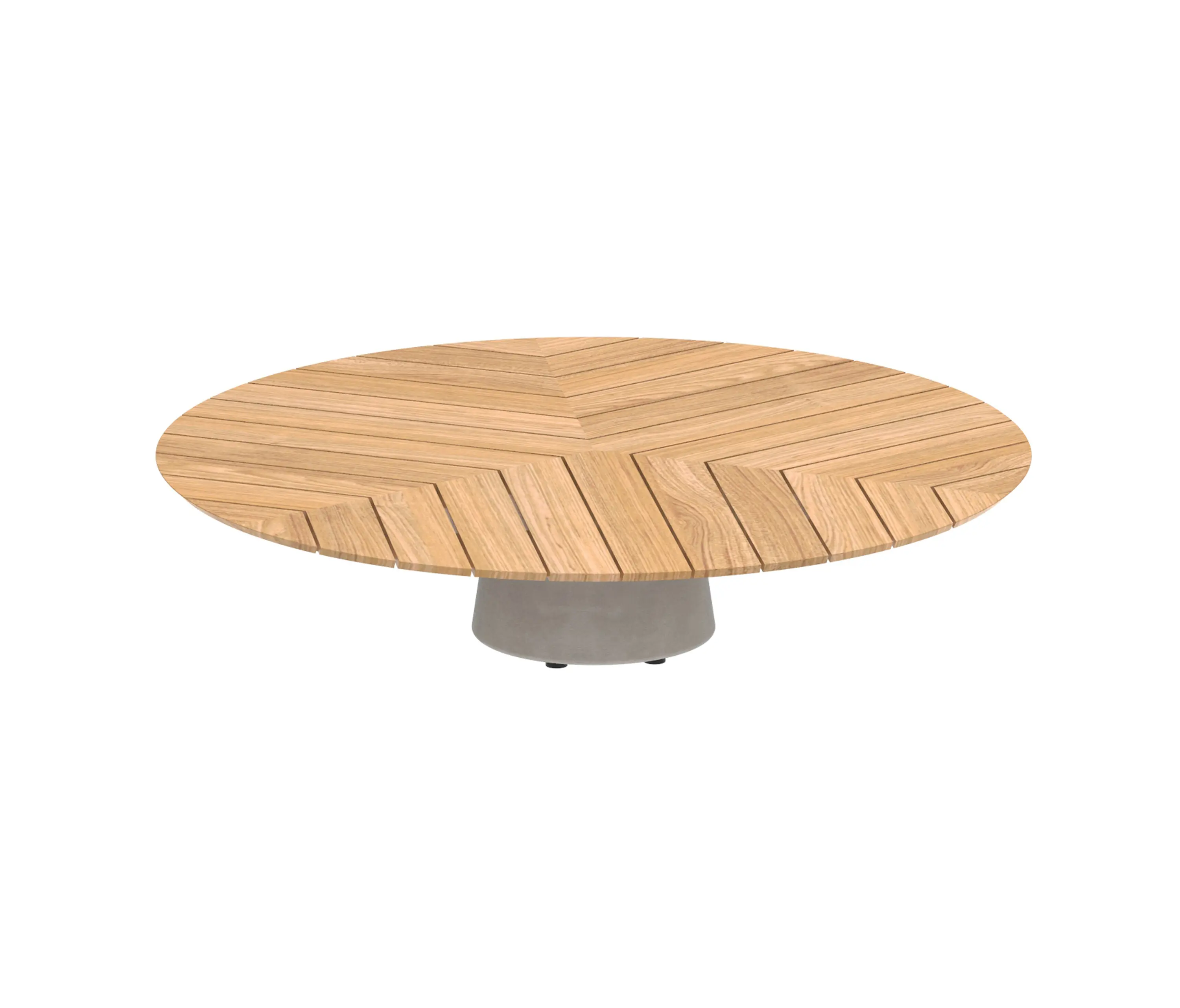 Royal Botania - Conix table 160cm round low lounge