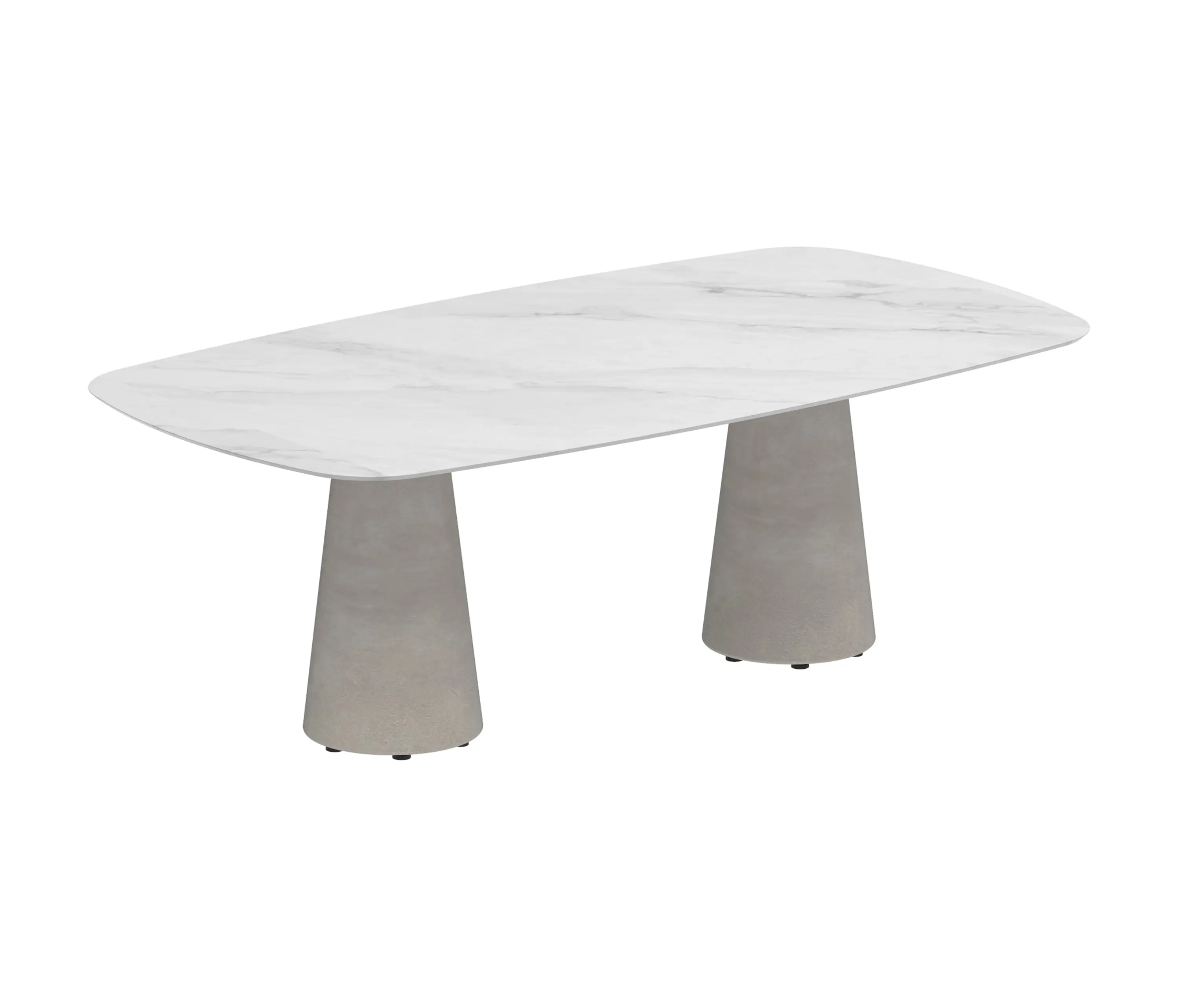Royal Botania - Conix table 220x120cm concrete