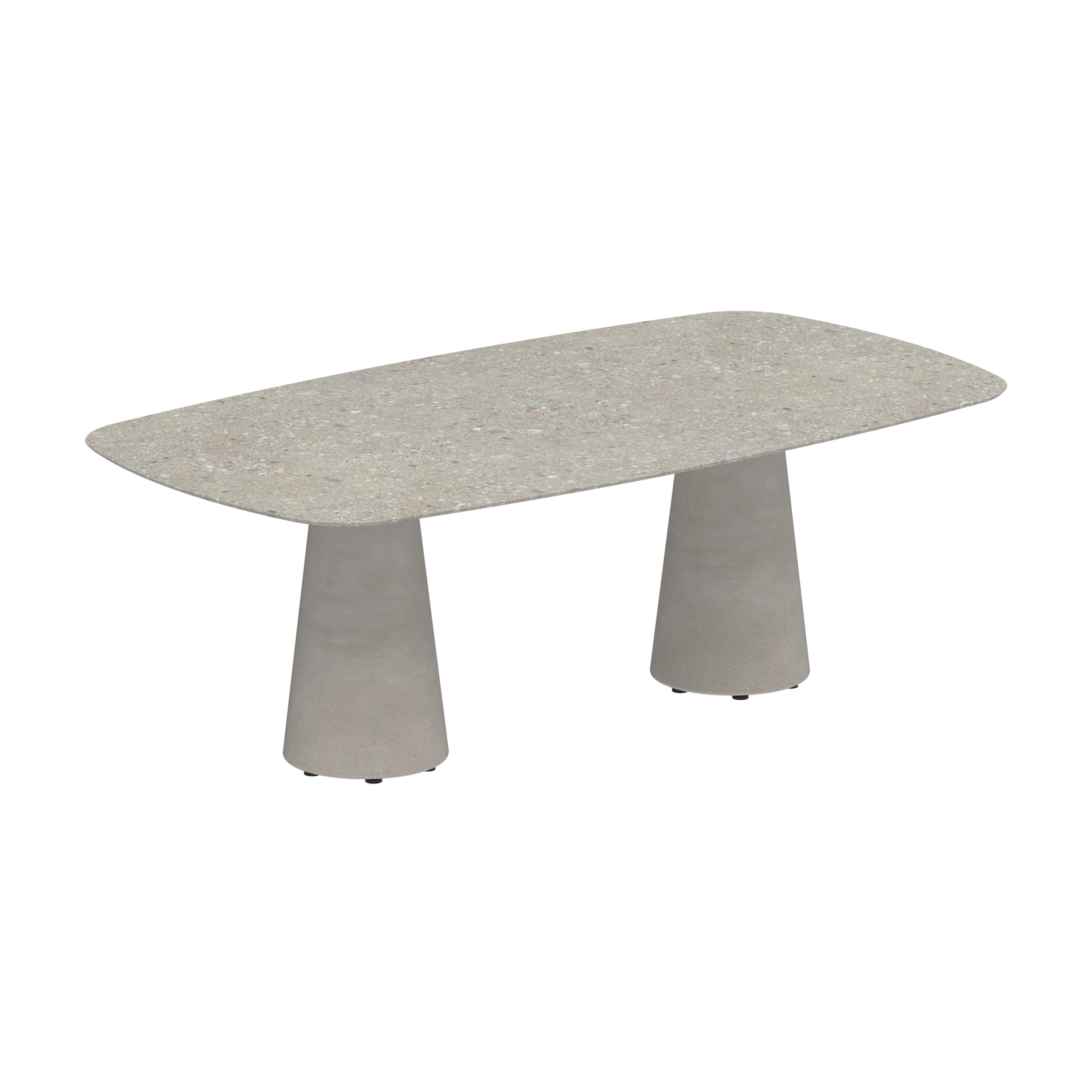 Mostra il prodotto Conix table 220x120cm concrete del produttore Royal Botania