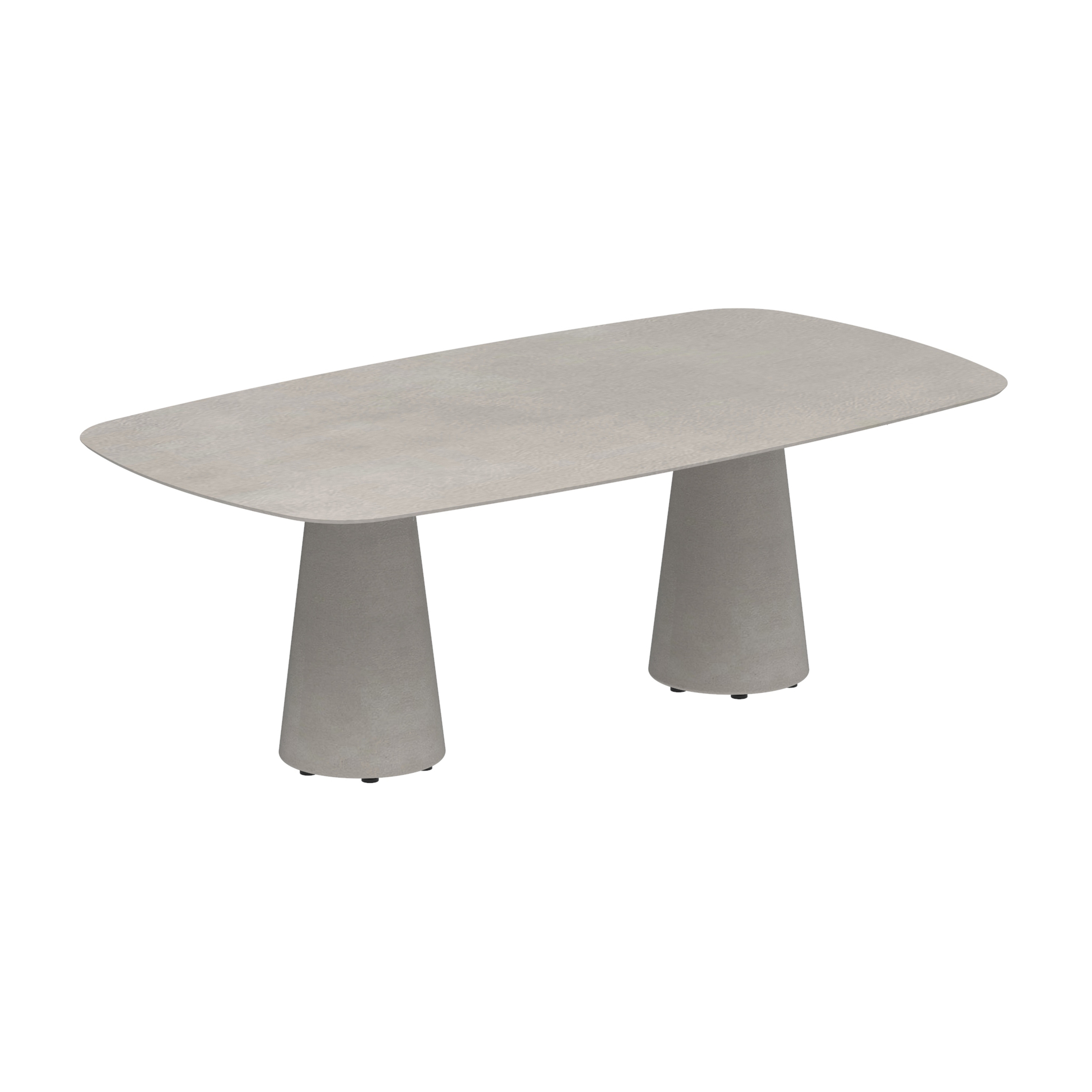 Conix table 220x120cm concrete