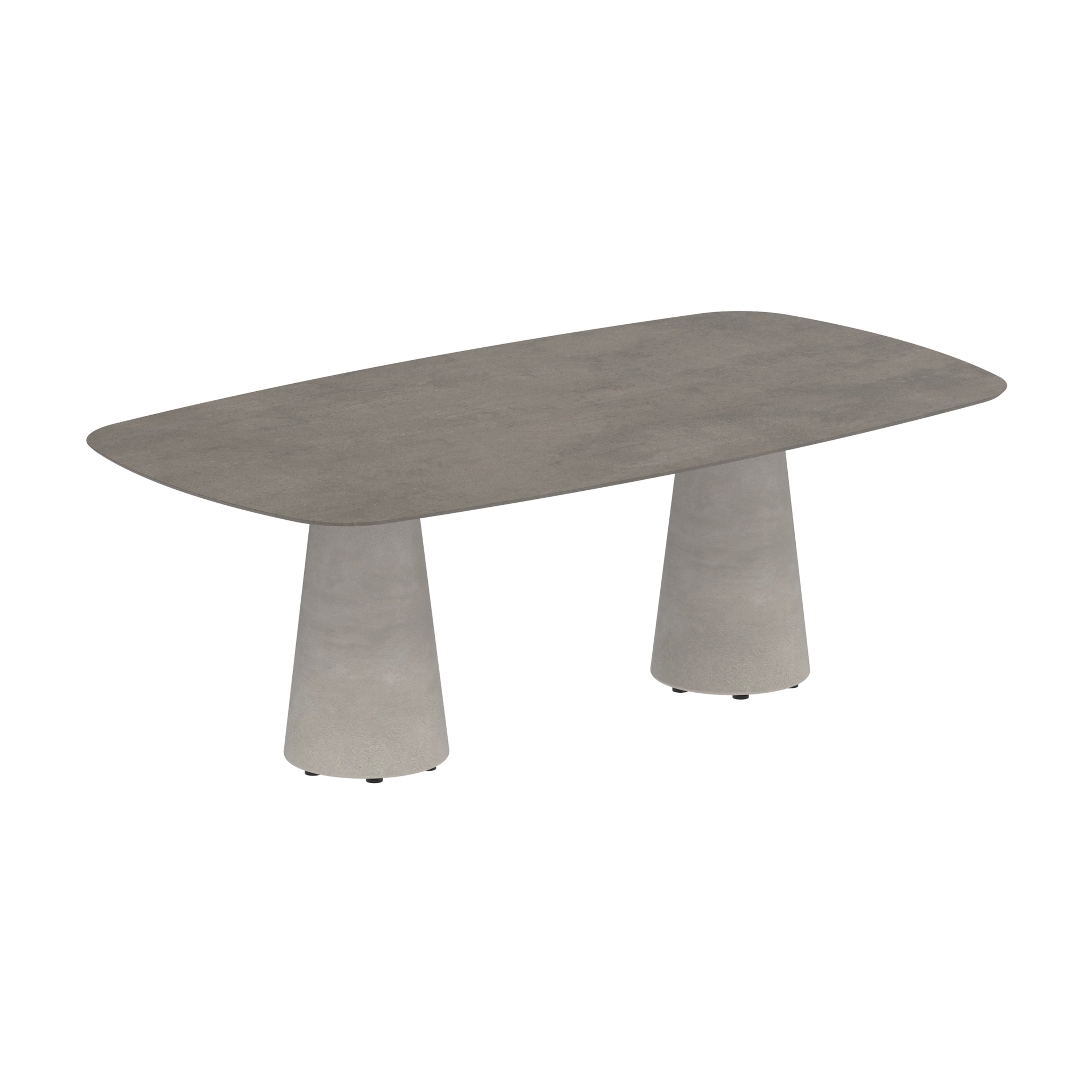 Conix table 220x120cm concrete