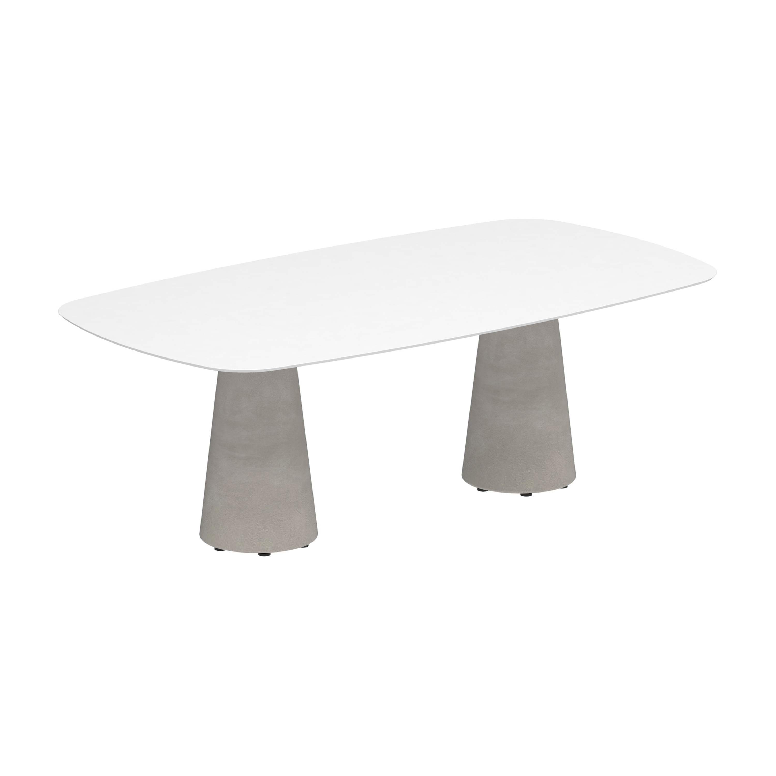 Conix table 220x120cm concrete