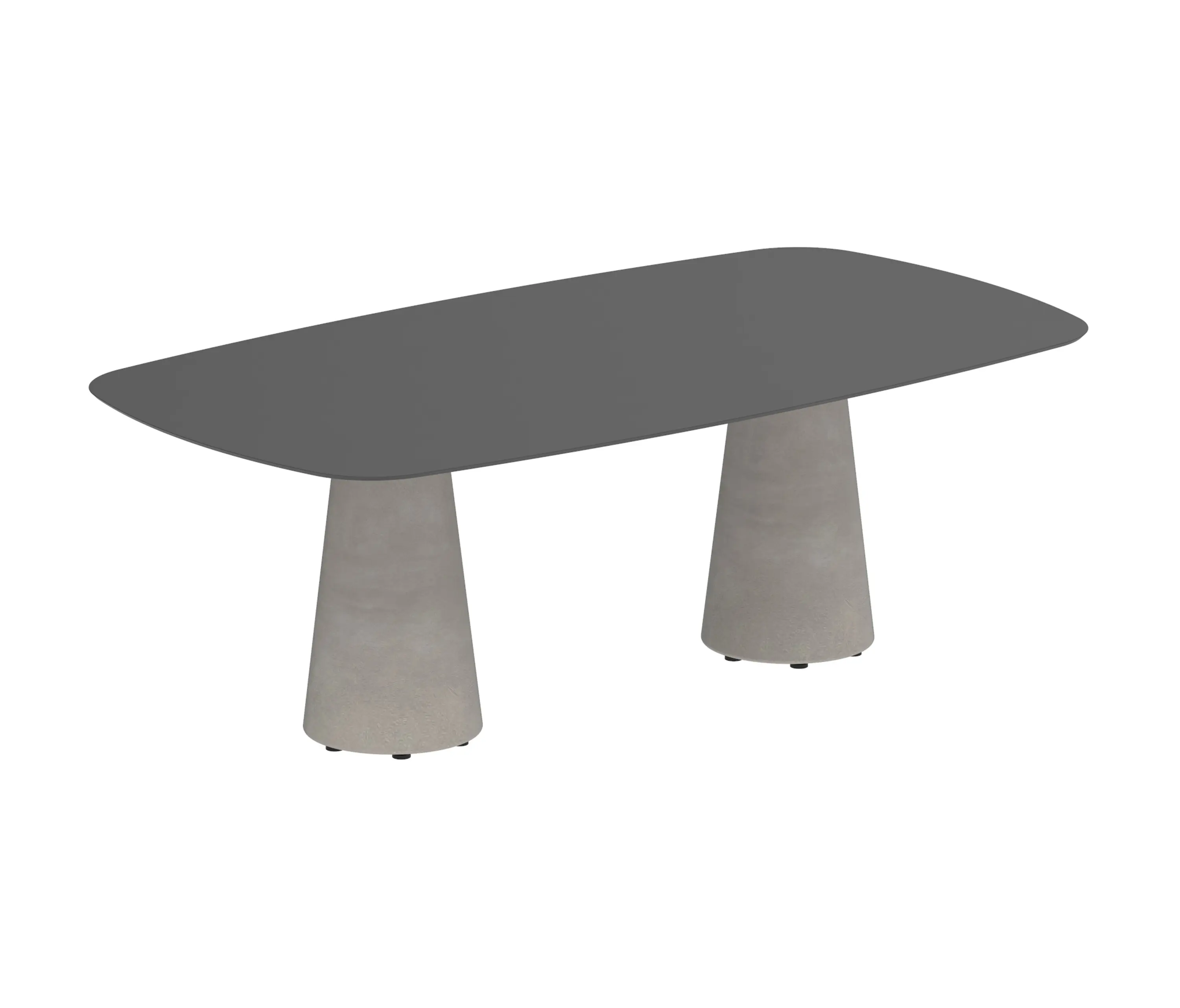Royal Botania - Conix table 220x120cm concrete