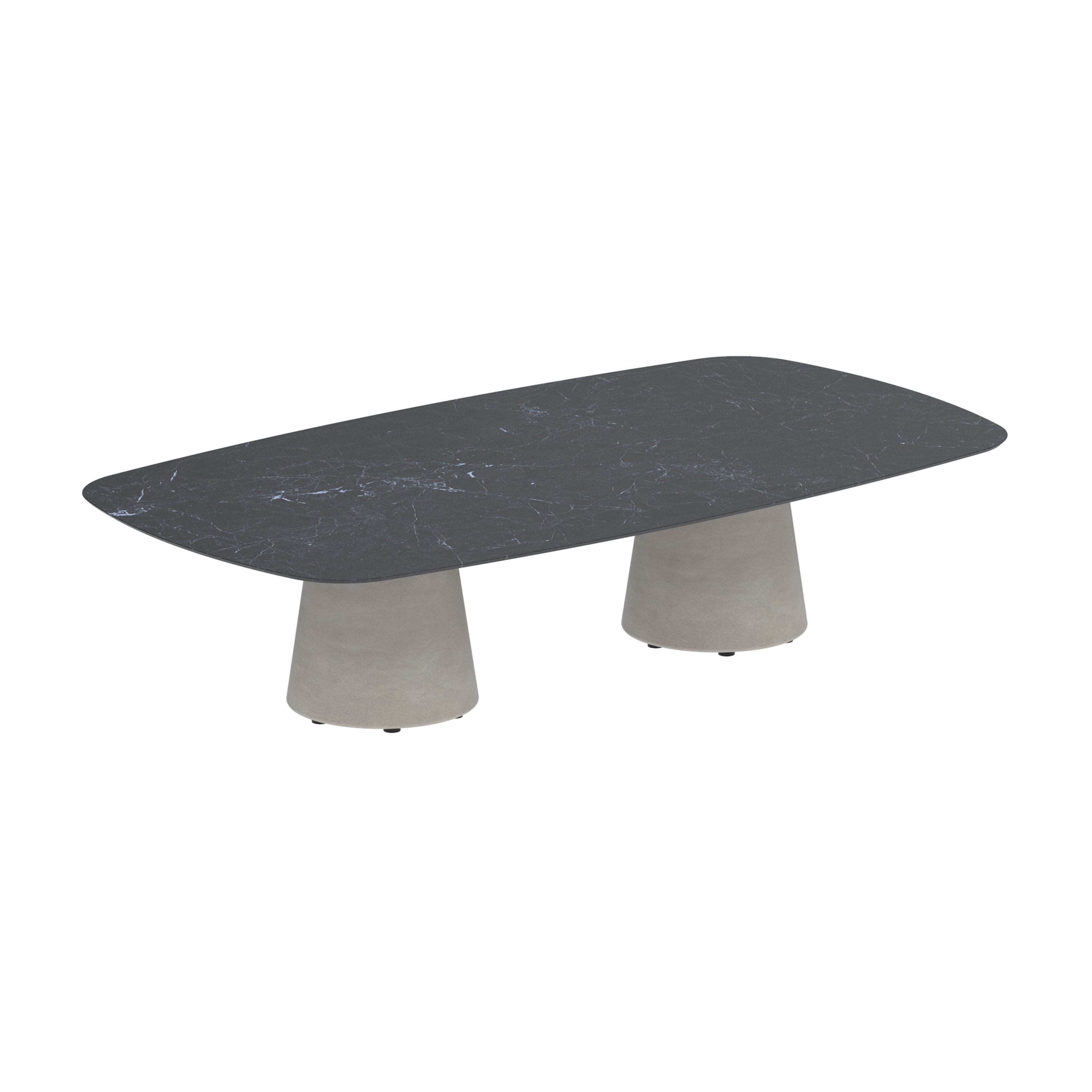 Display product Conix table 220x120cm high lounge from manufacturer Royal Botania