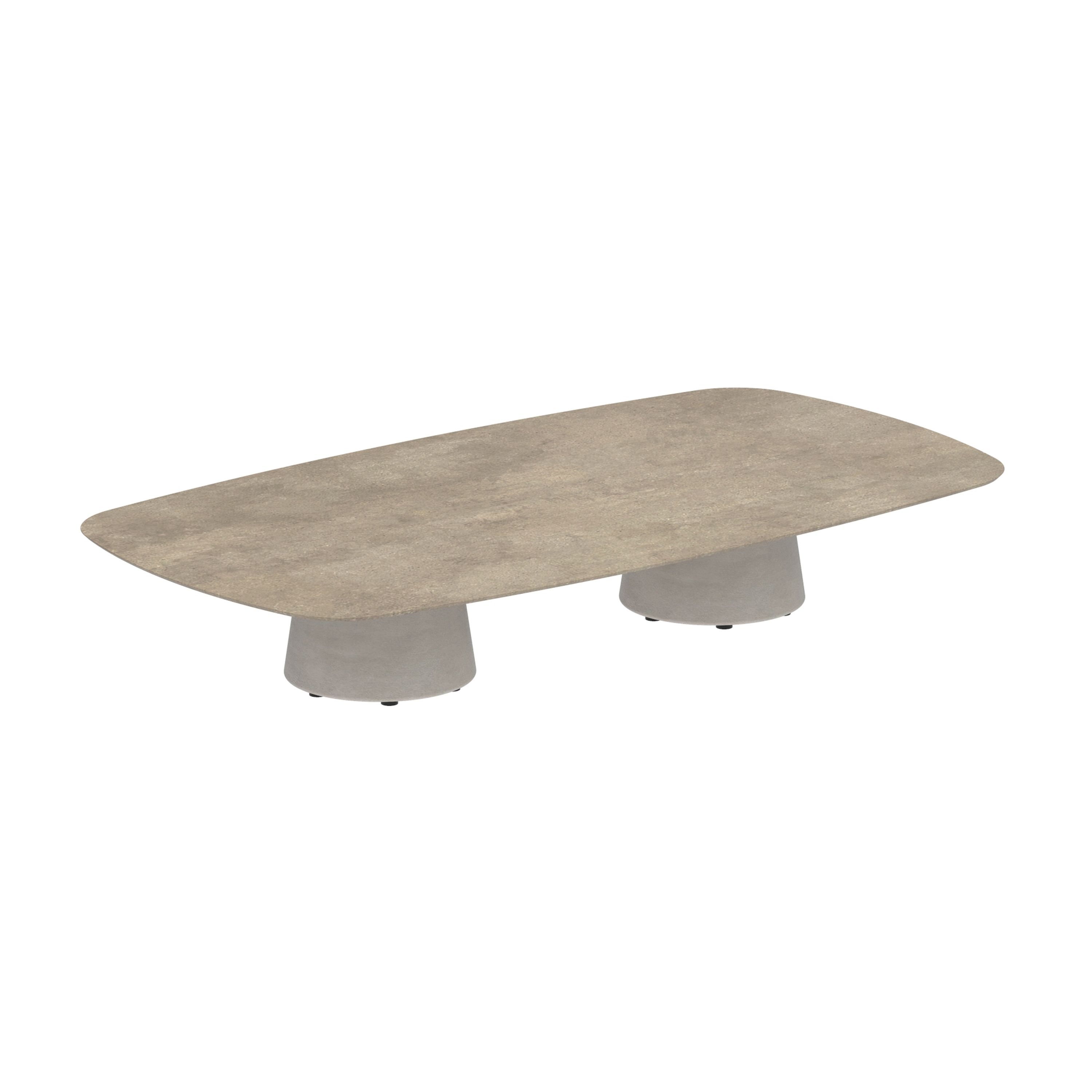 Display product Conix table 220x120cm low lounge from manufacturer Royal Botania