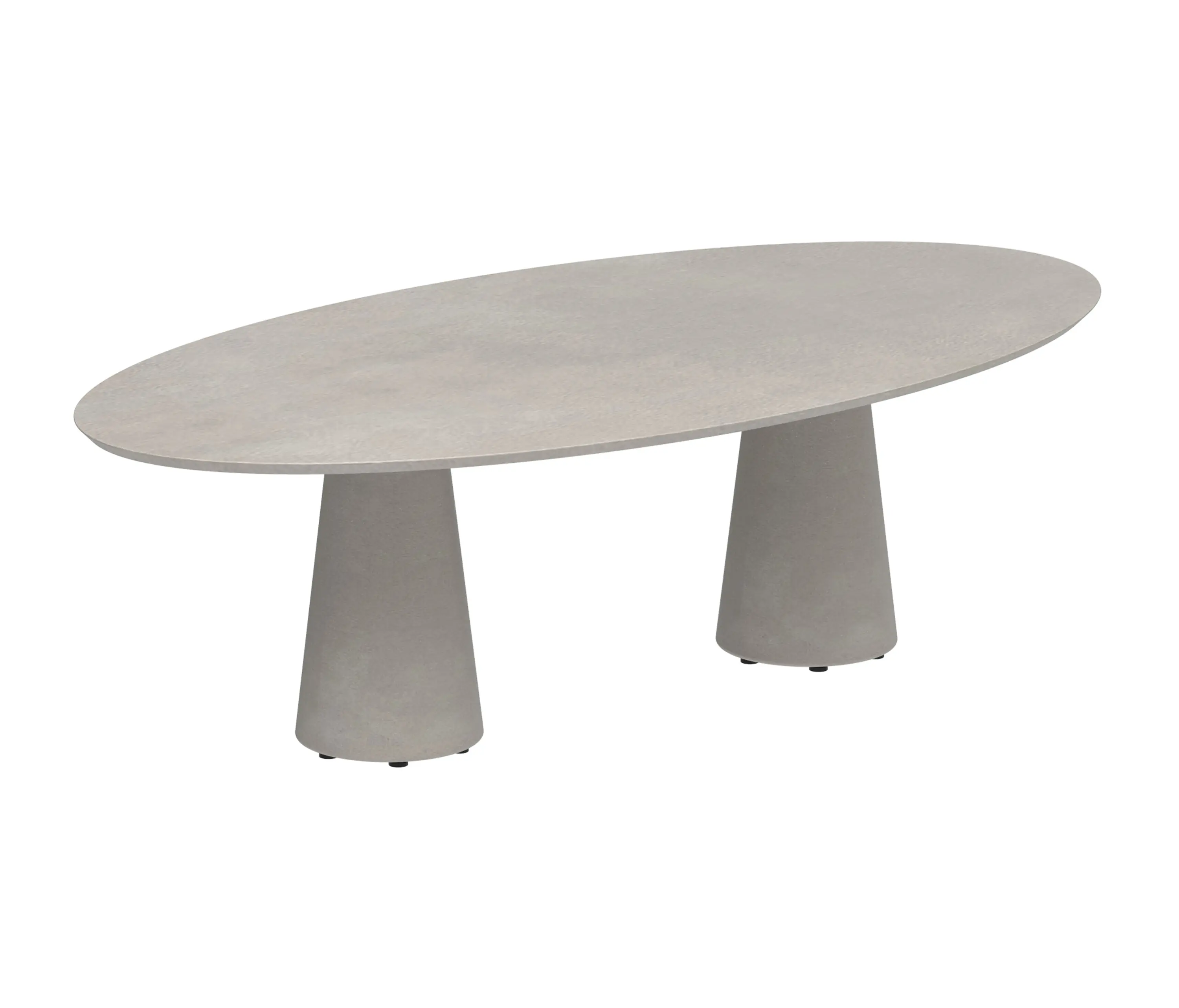 Royal Botania - Conix table 250x130cm ellips concrete