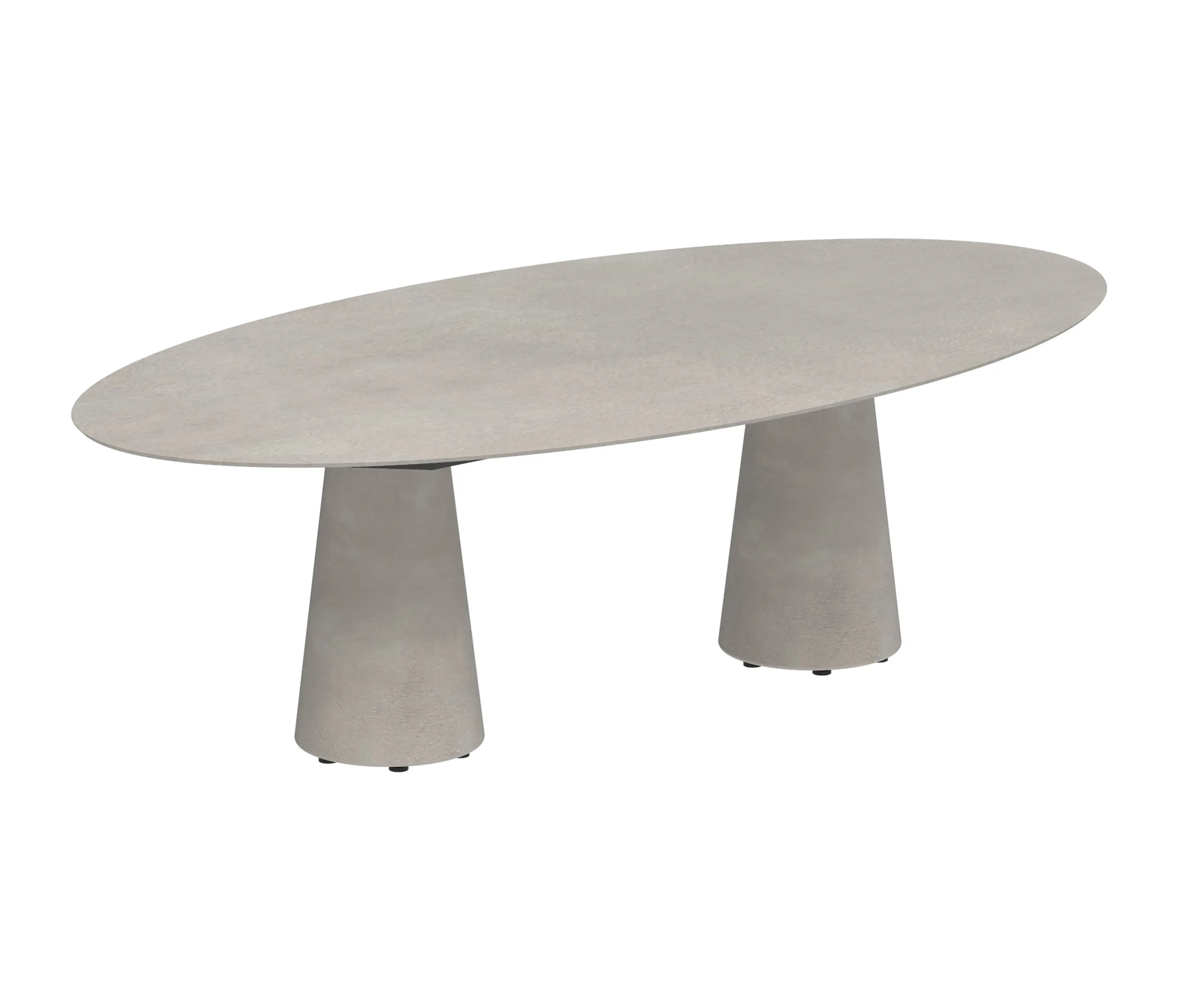 Royal Botania - Conix table 250x130cm ellips concrete