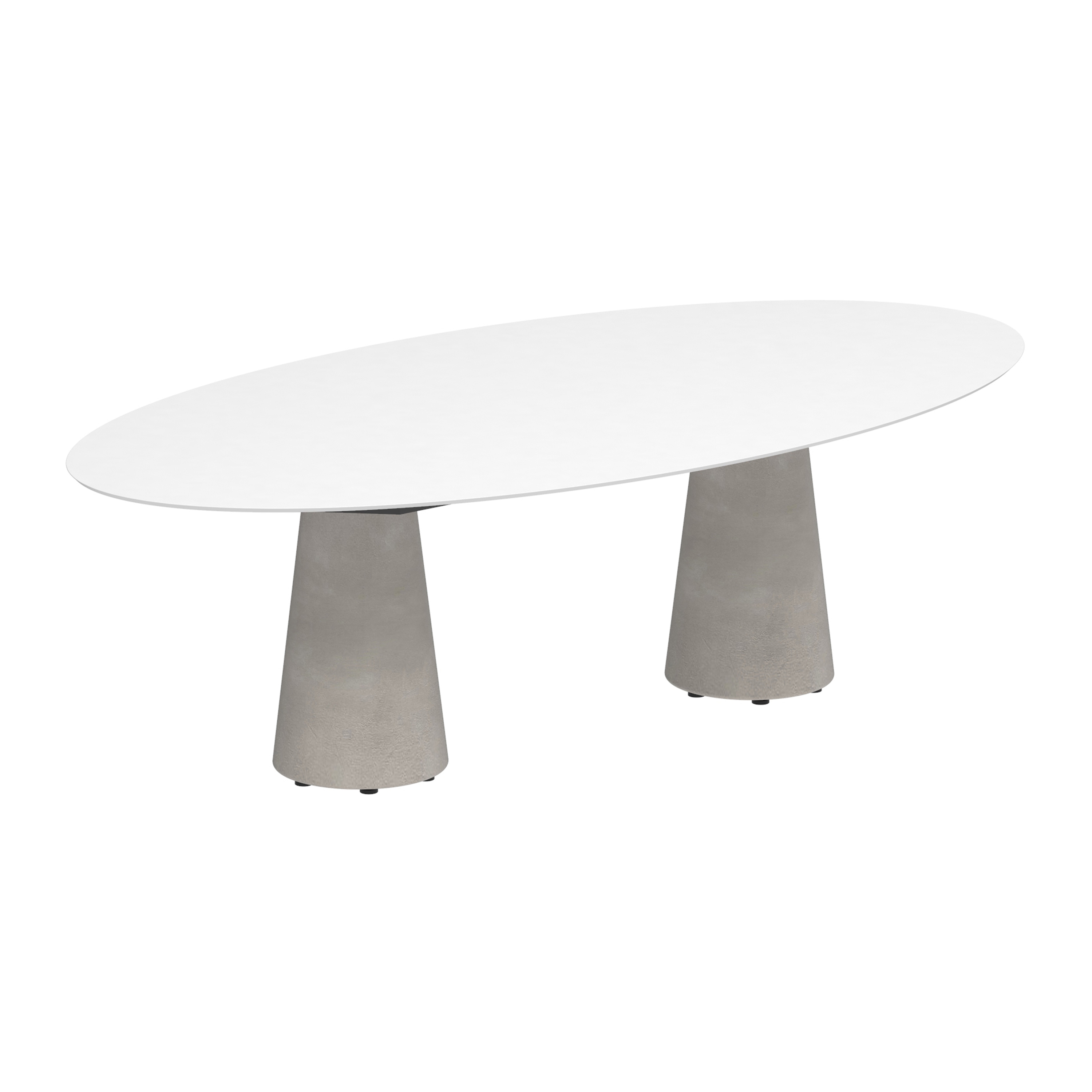Afficher le produit Conix table 250x130cm ellips concrete du fabricant Royal Botania