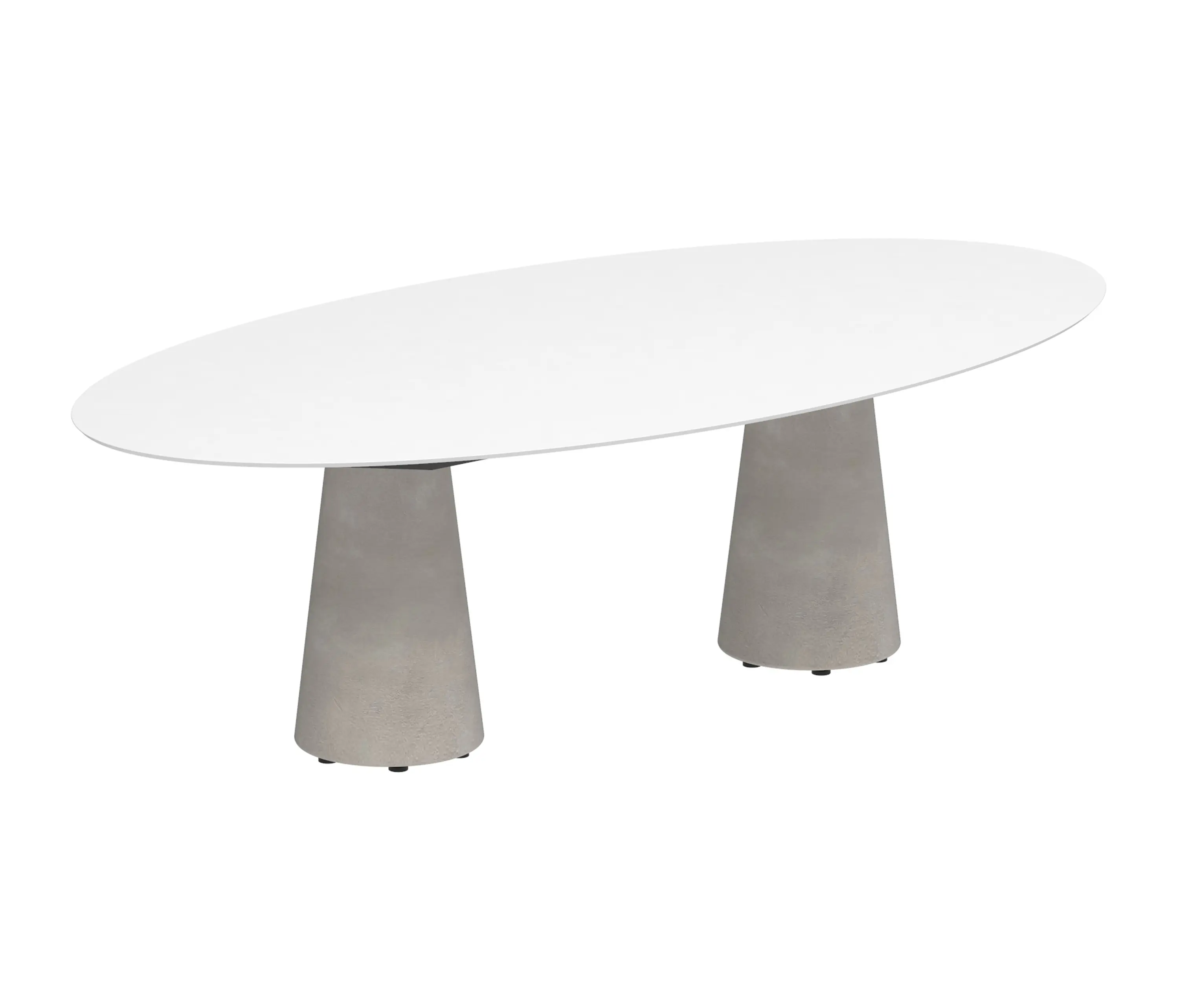 Royal Botania - Conix table 250x130cm ellips concrete