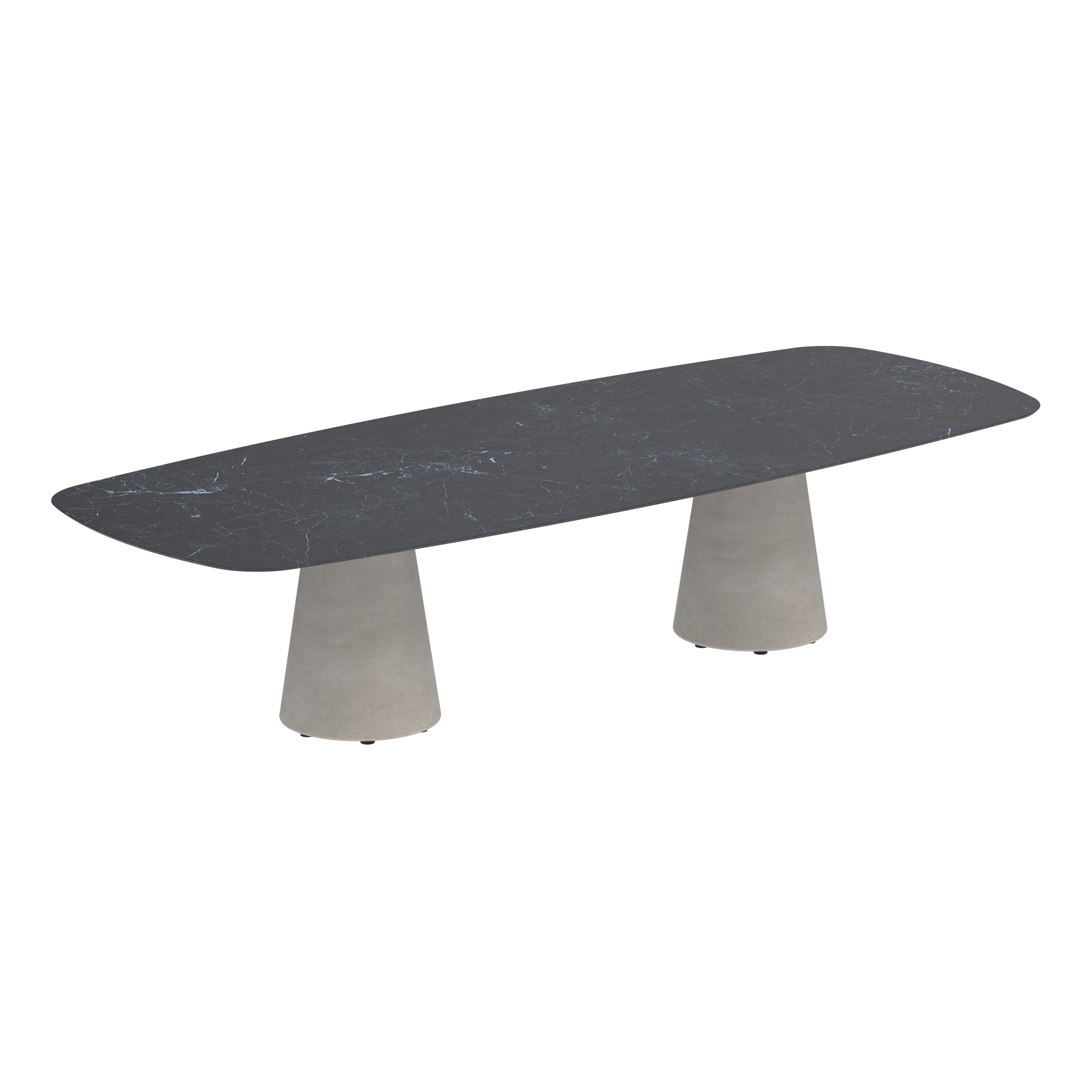 Display product Conix table 300x120cm low dining from manufacturer Royal Botania